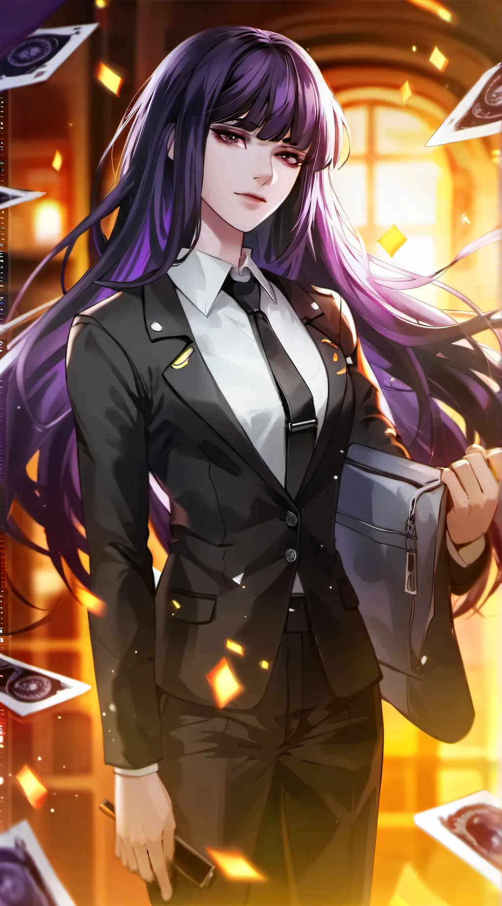 ai character: Yuna background