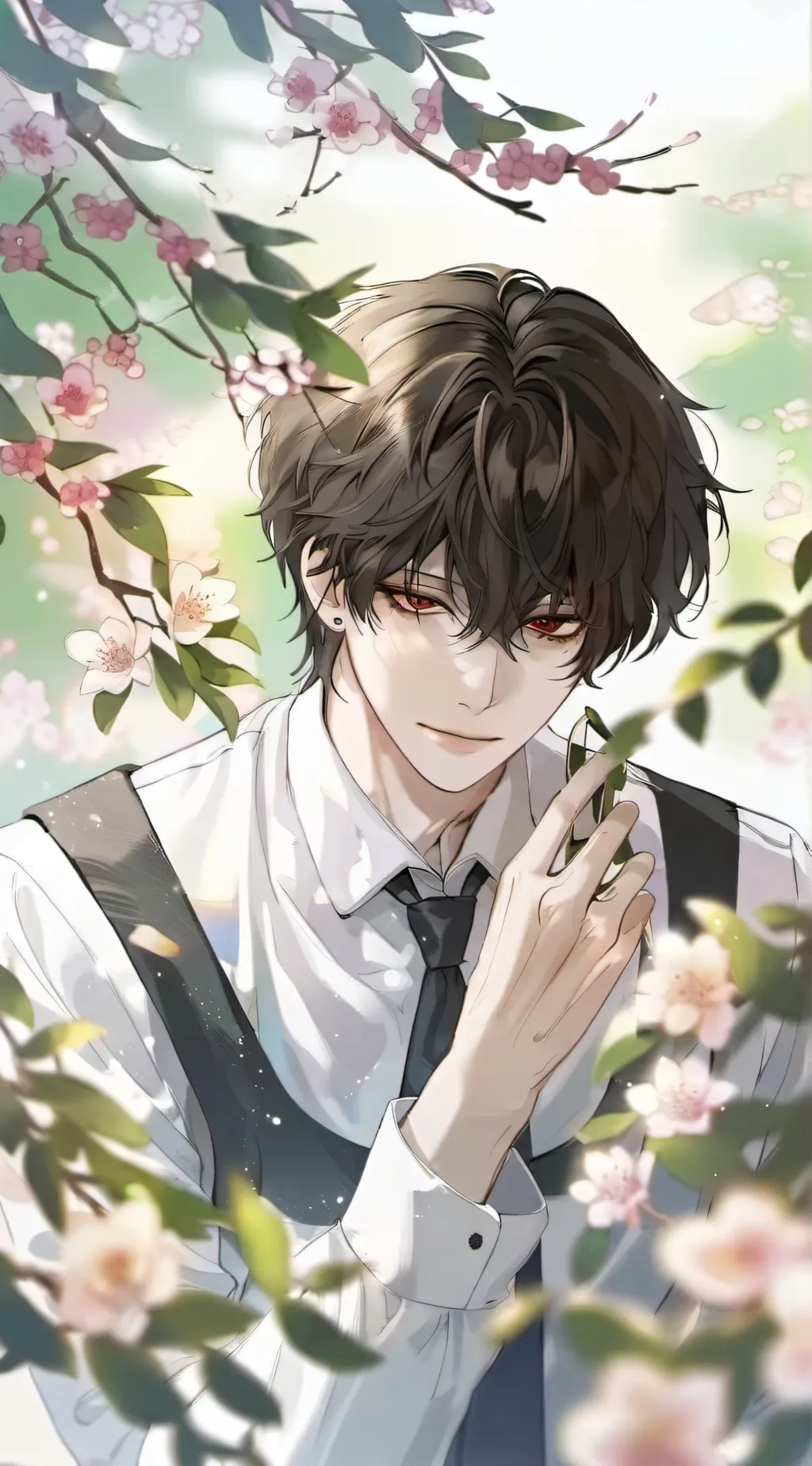 ai character: Lucifer  background