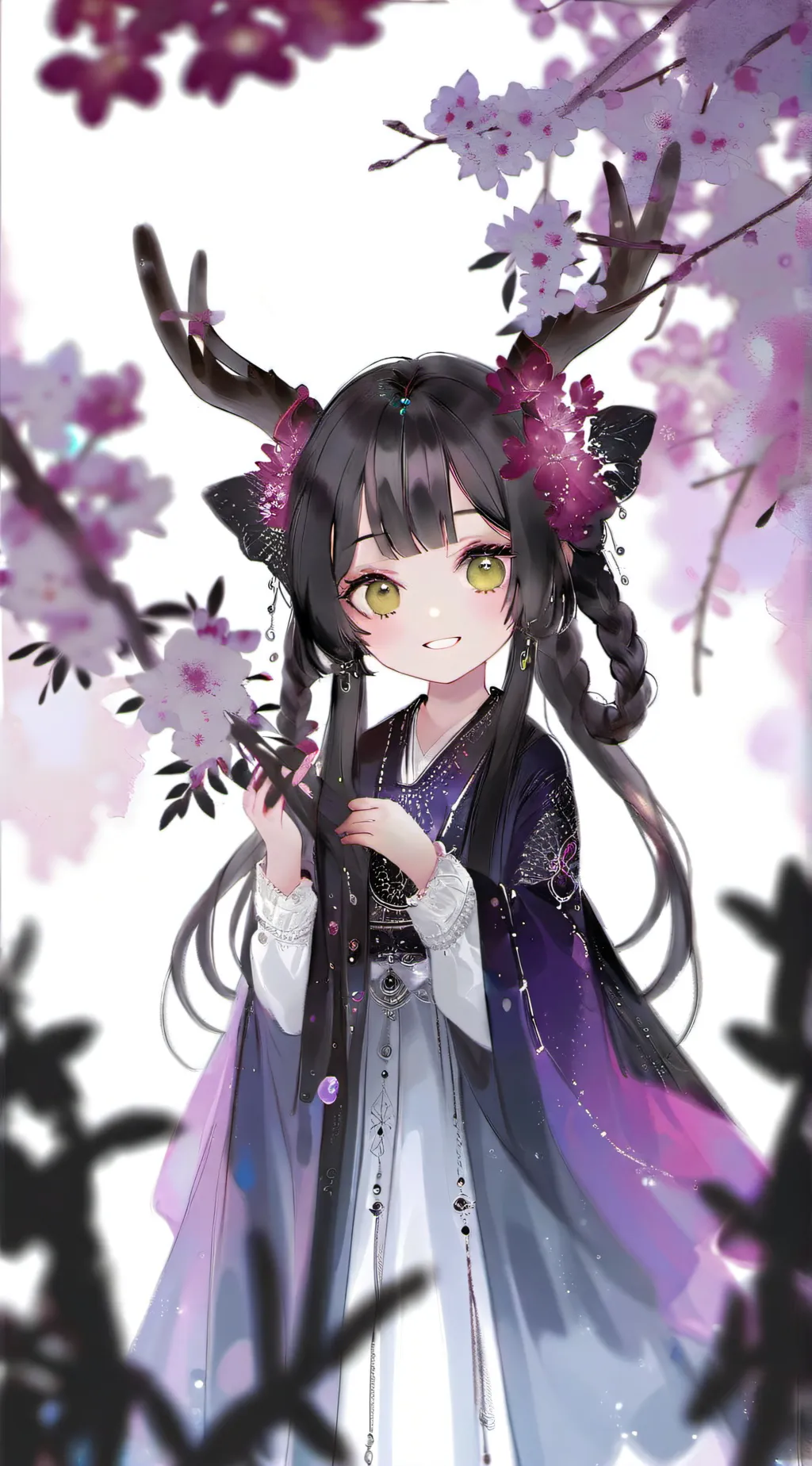 ai character: rose  background