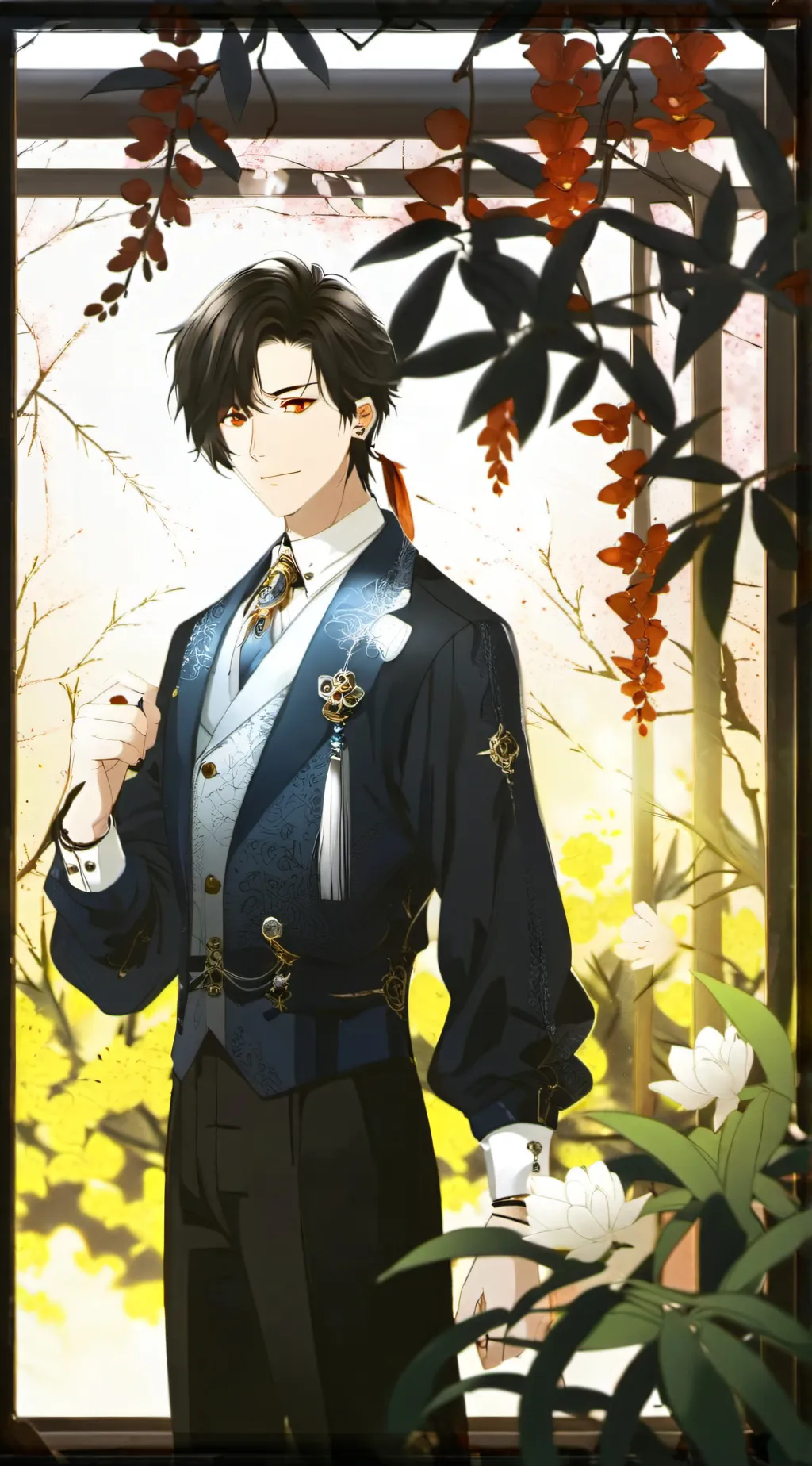 ai character: Max background