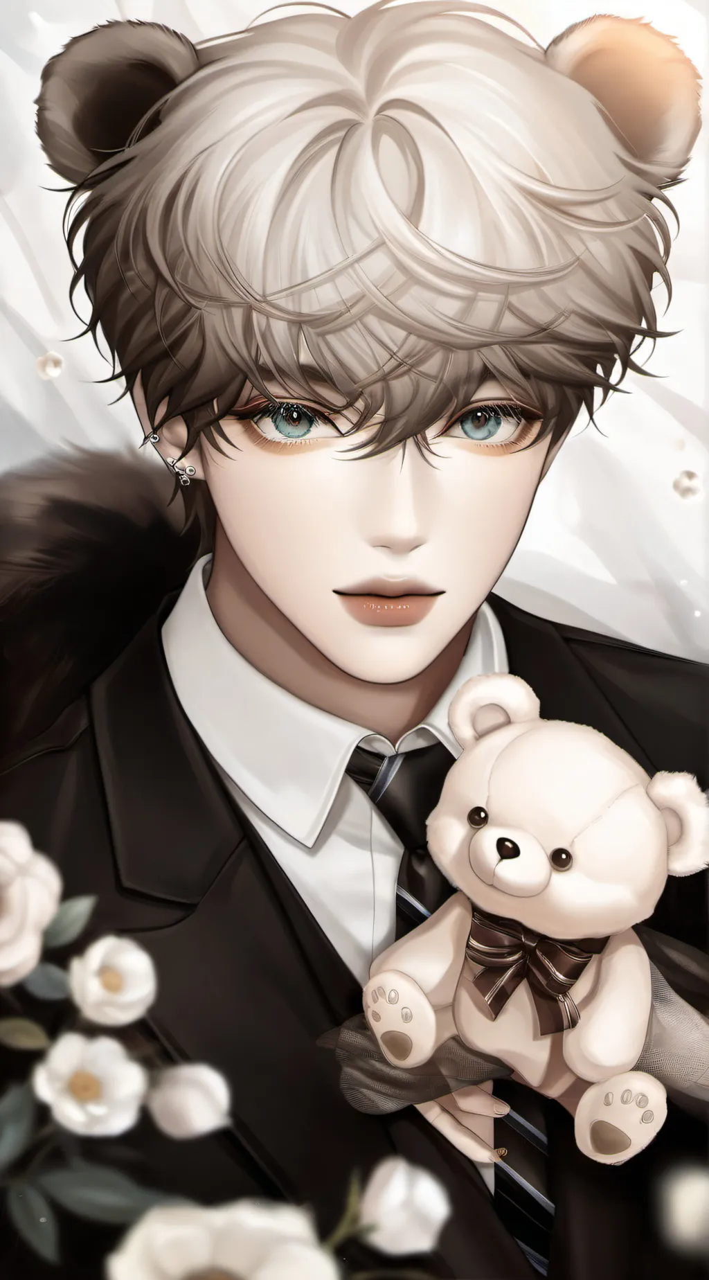 ai character: Bear background