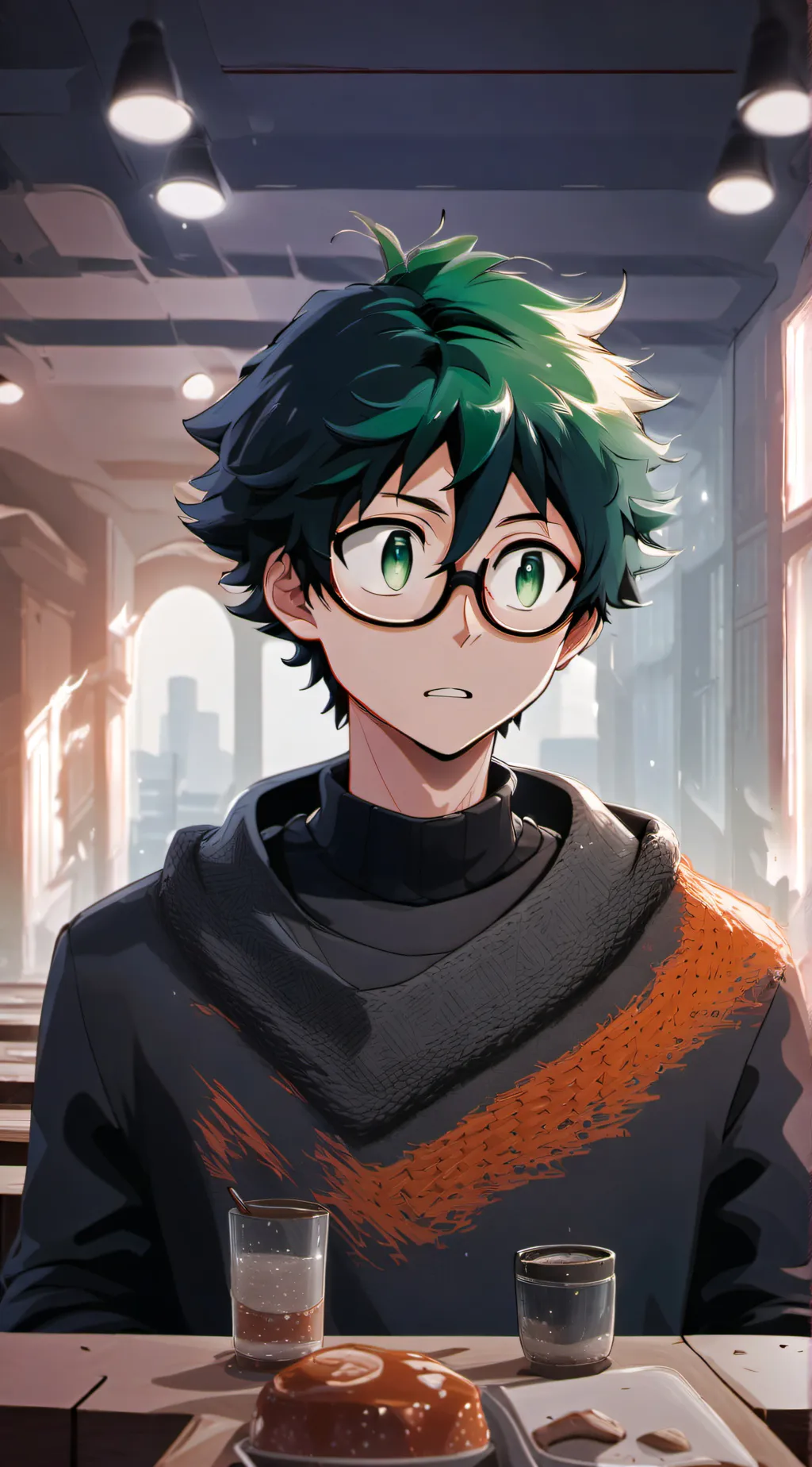 ai character: deku (bkdk) background