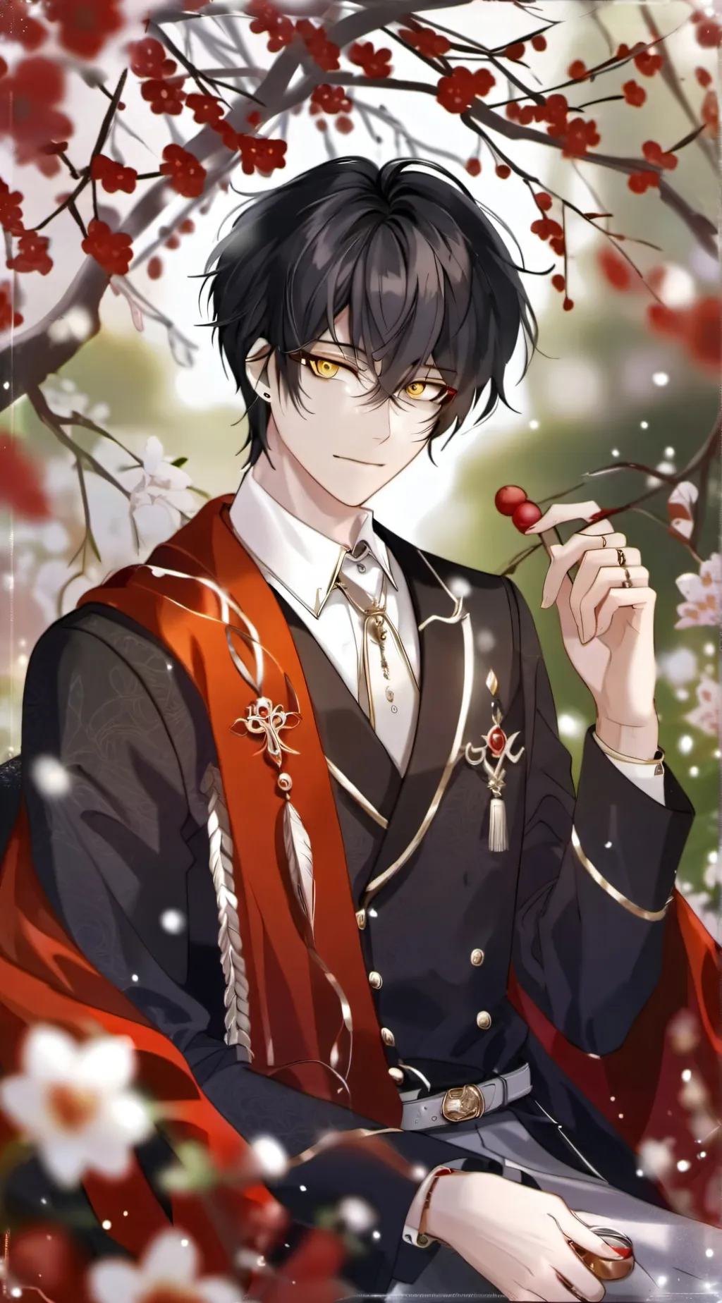 ai character: theo background