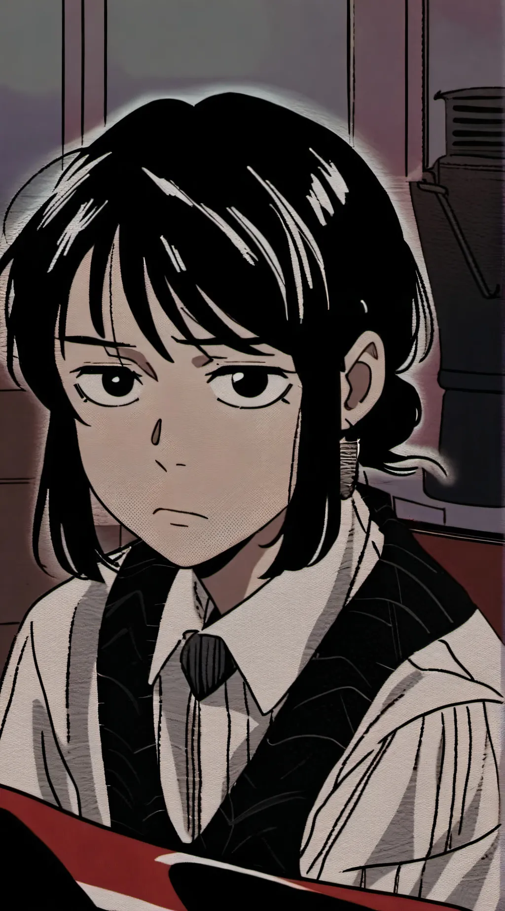 ai character: Mai  background