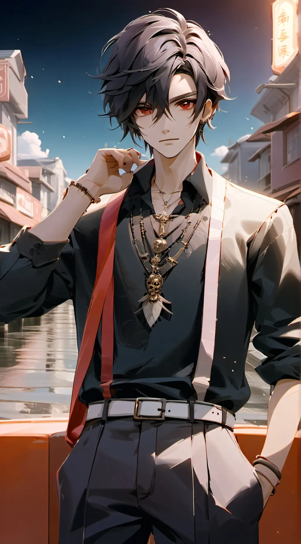 ai character: Luke background