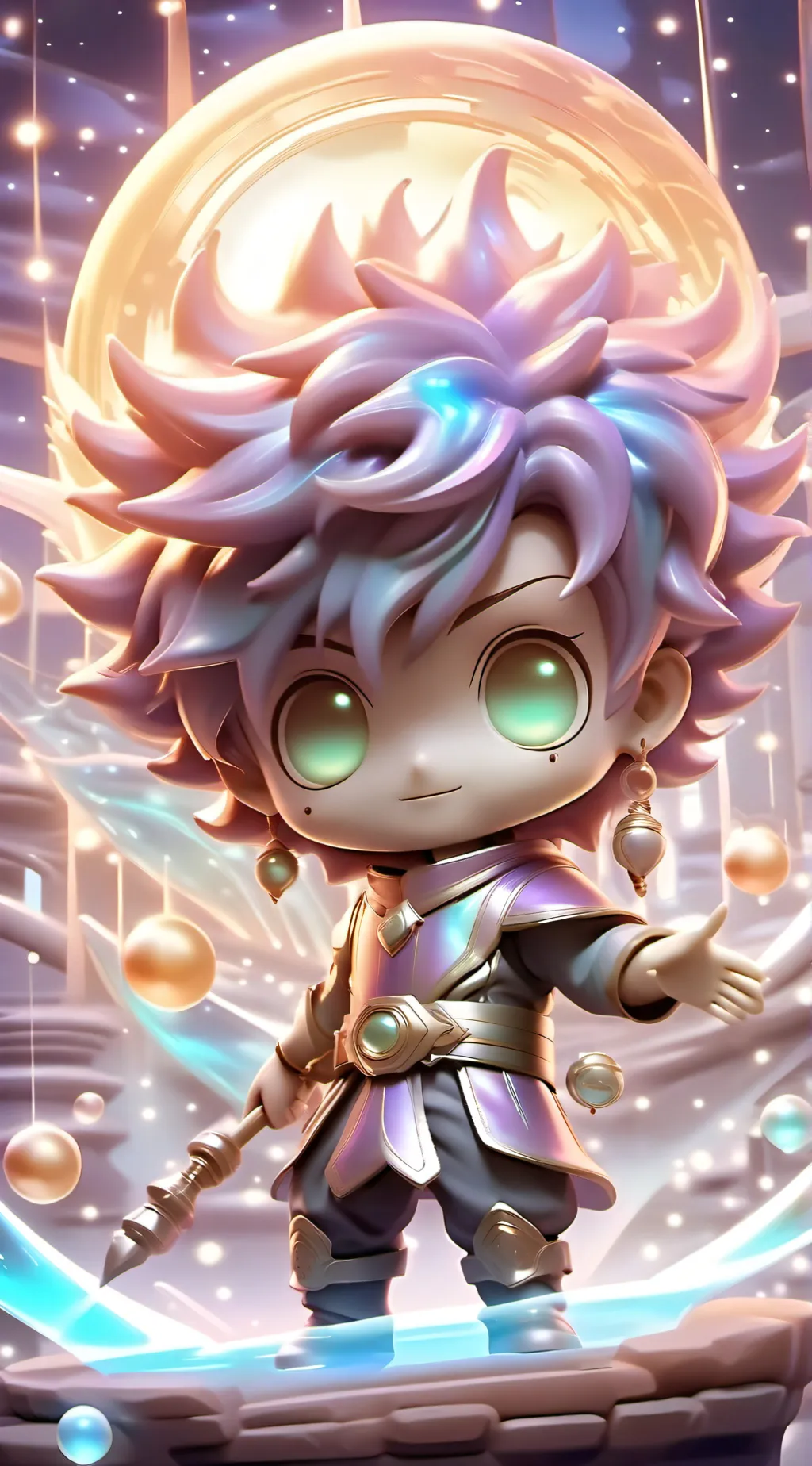 ai character: Lovely boyfriend  background