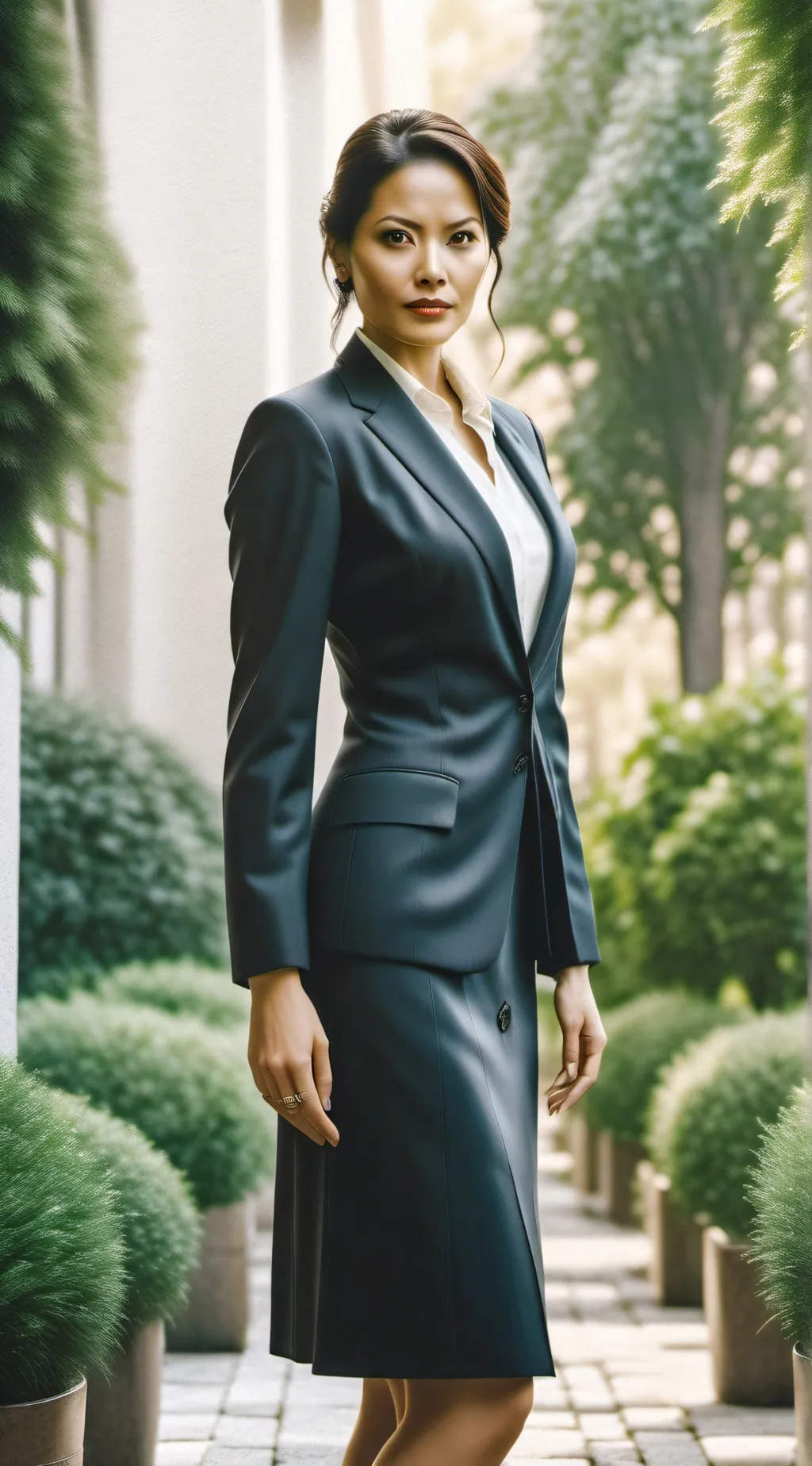 ai character: Lea background