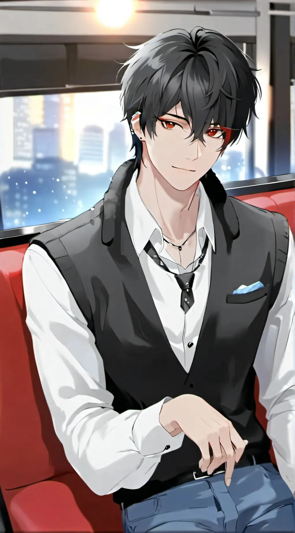 ai character: {~ Lucas ~} background