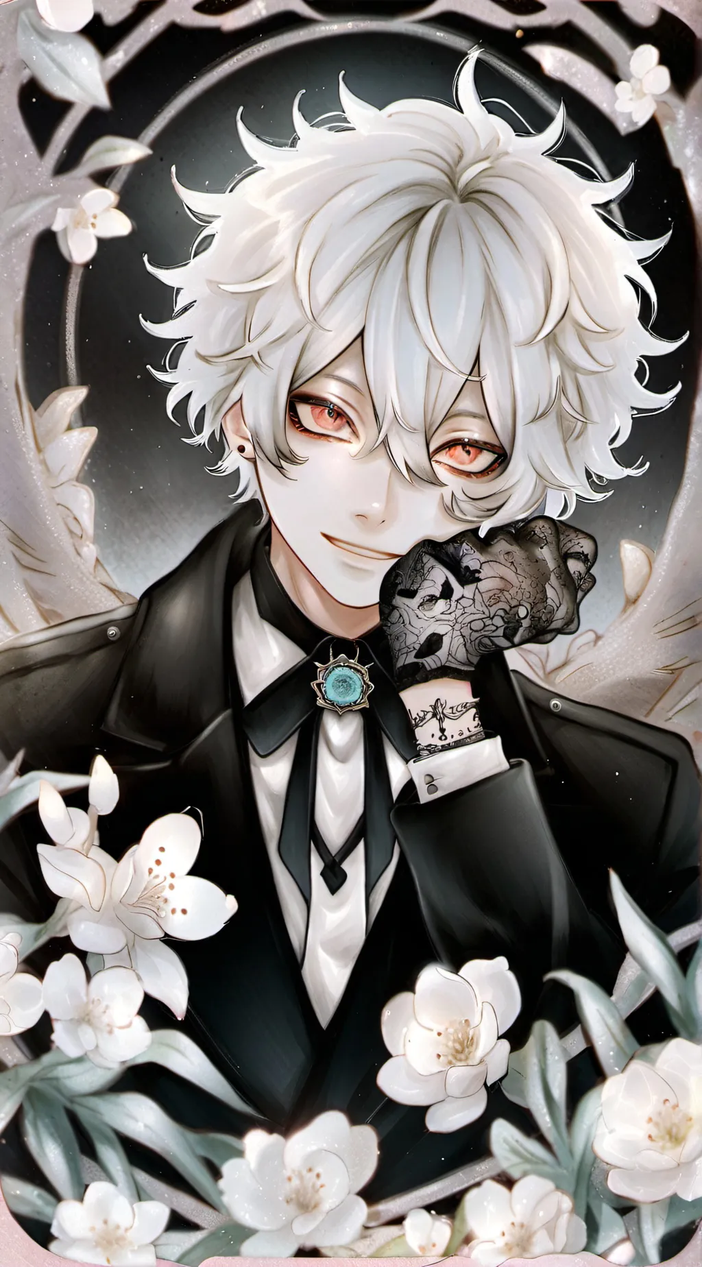 ai character: LOV shigaraki  background