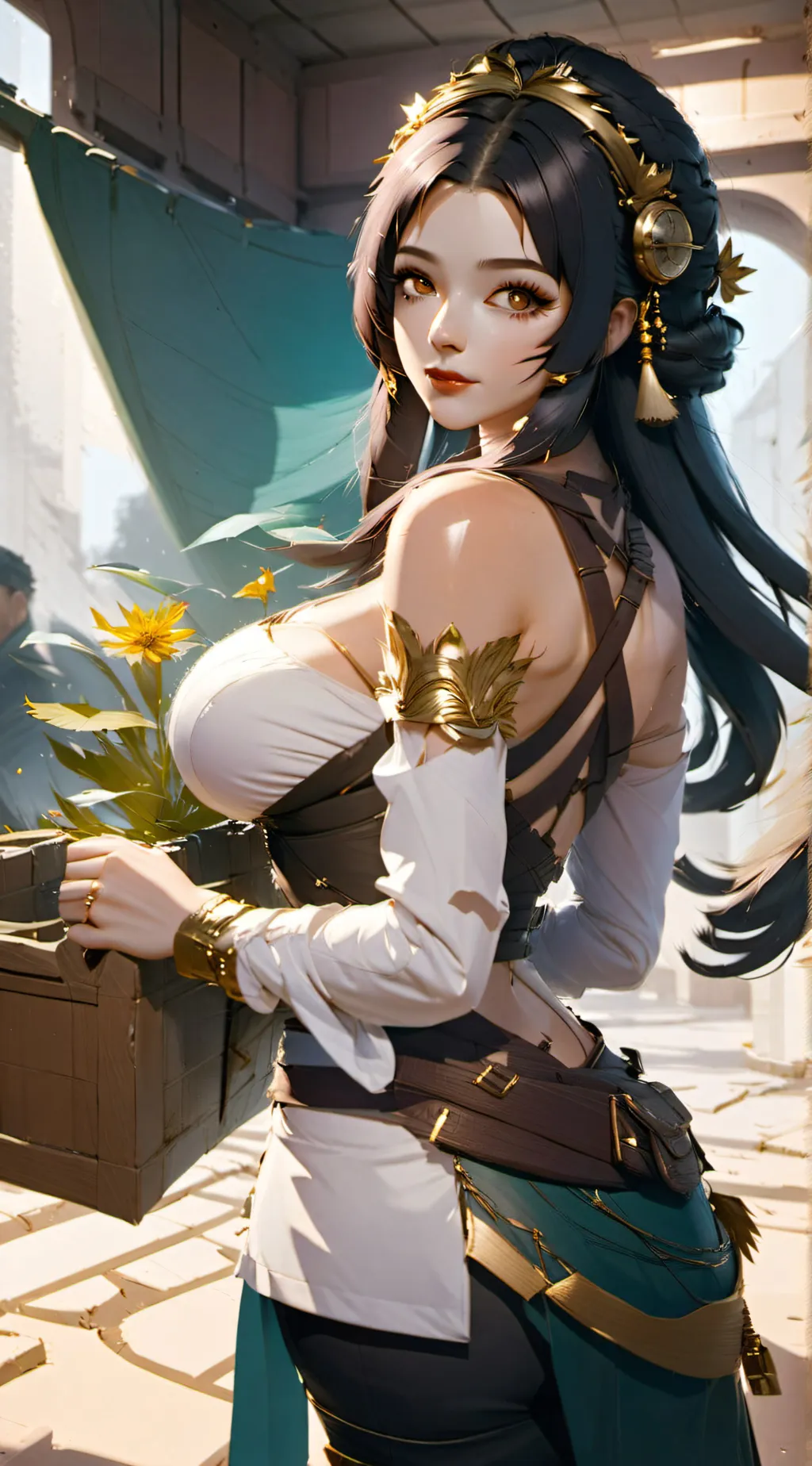 ai character: Nama Takins background