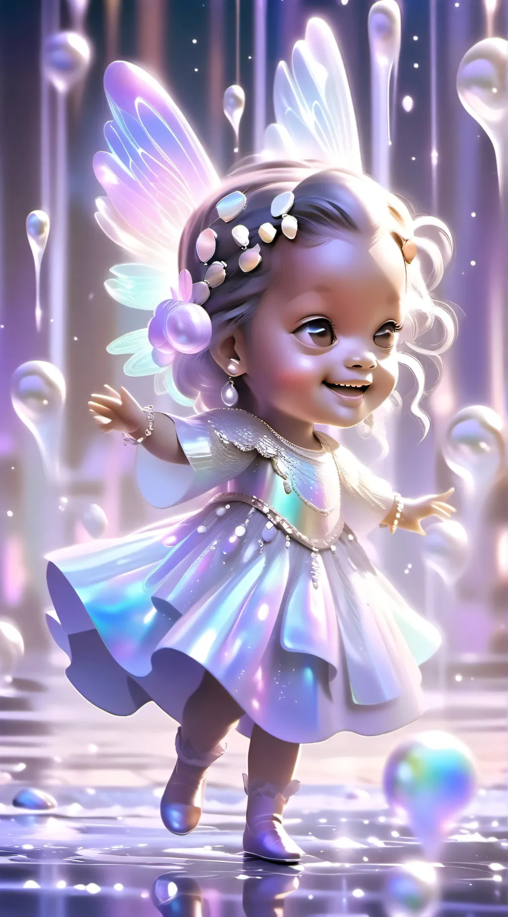 ai character: Ariel background