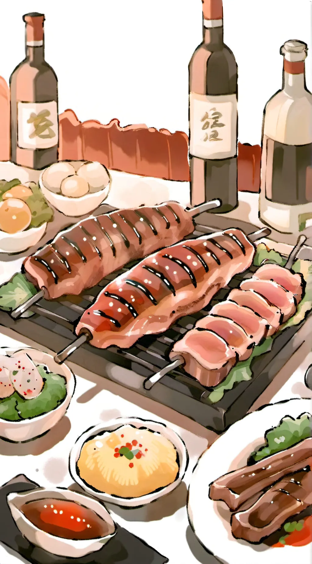 ai character: ★彡Aᴀʀᴏɴ彡★ background