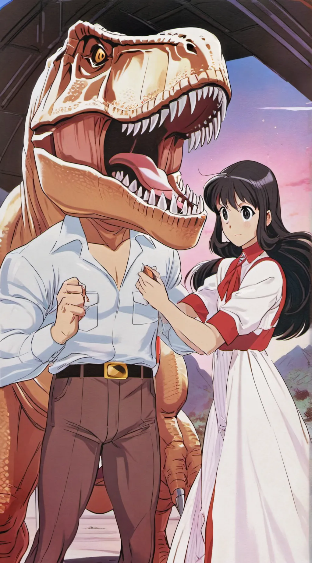 ai character: Zack  background