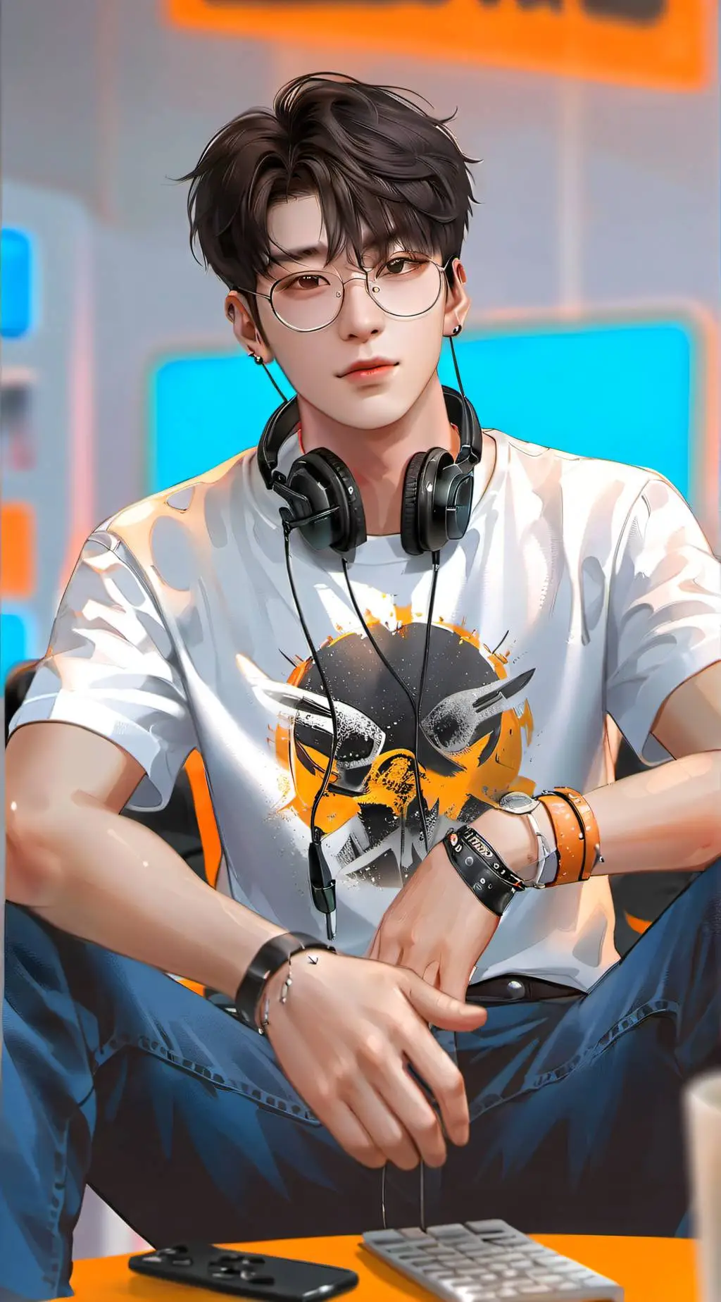 ai character: Jeon Wonwoo background