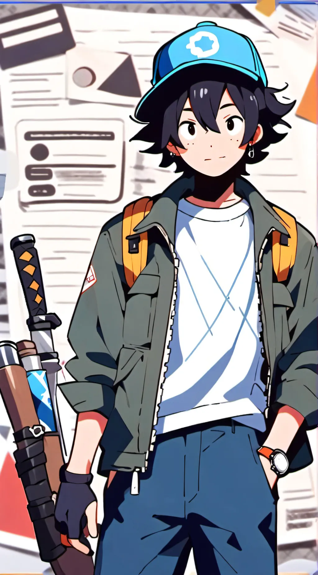 ai character: grant background