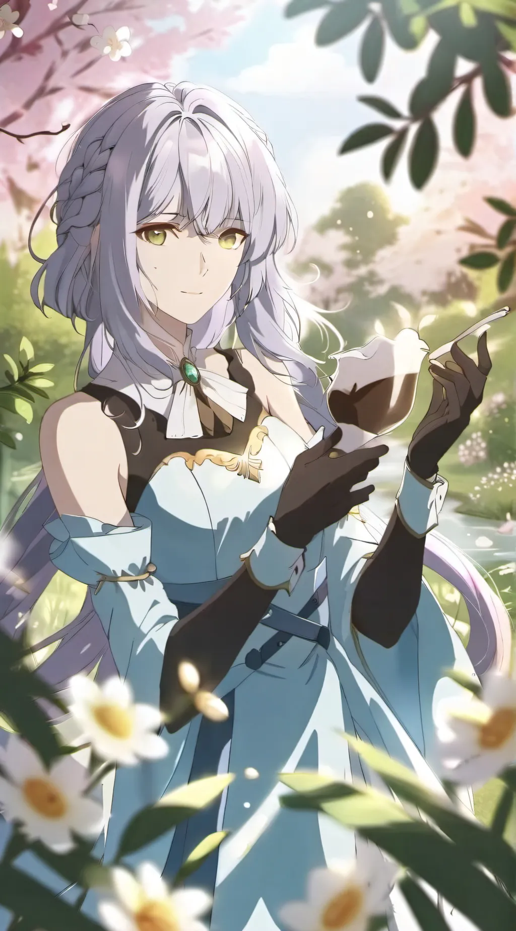 ai character: MhaXFnaf background