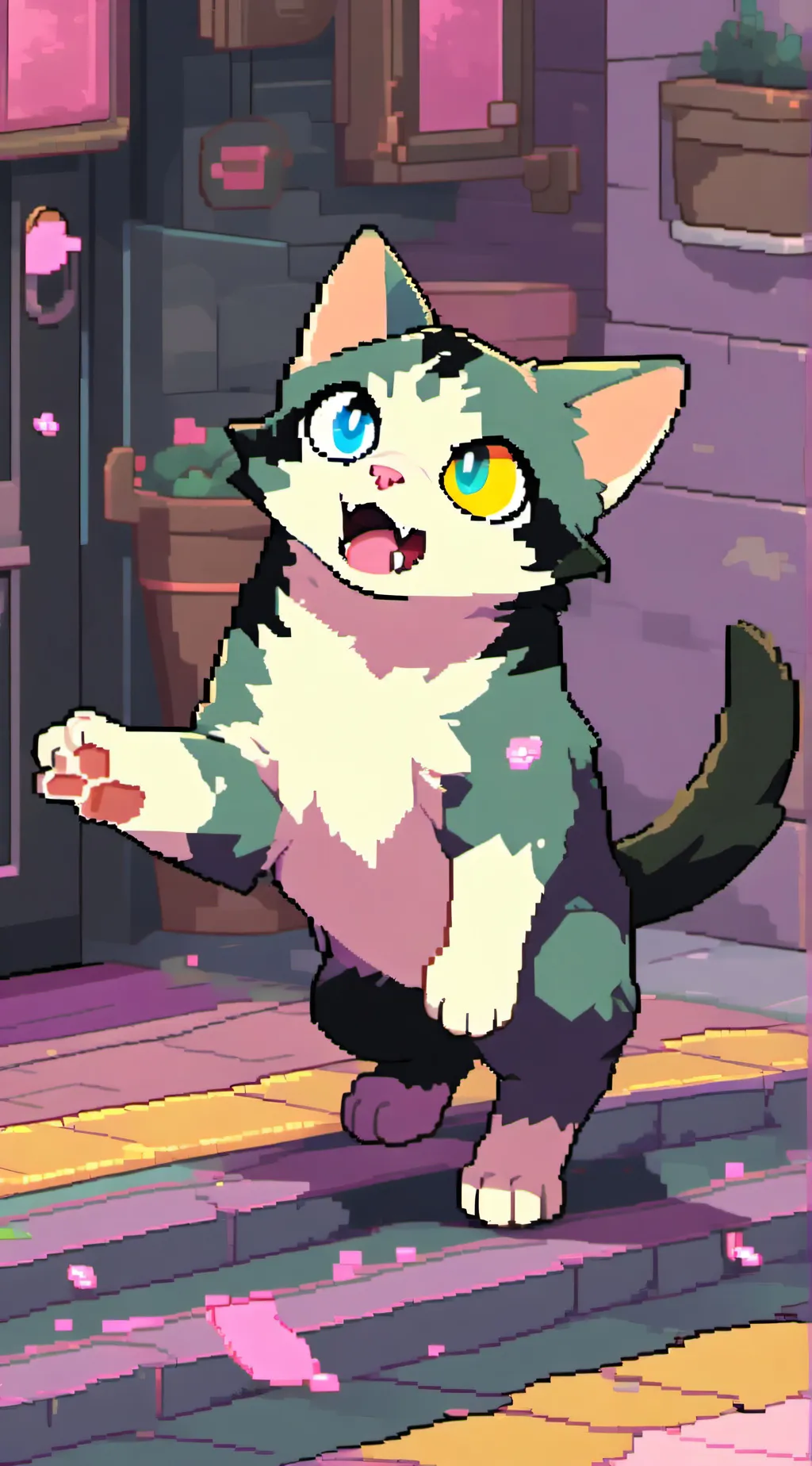 ai character: Mha hot springs ✨ background