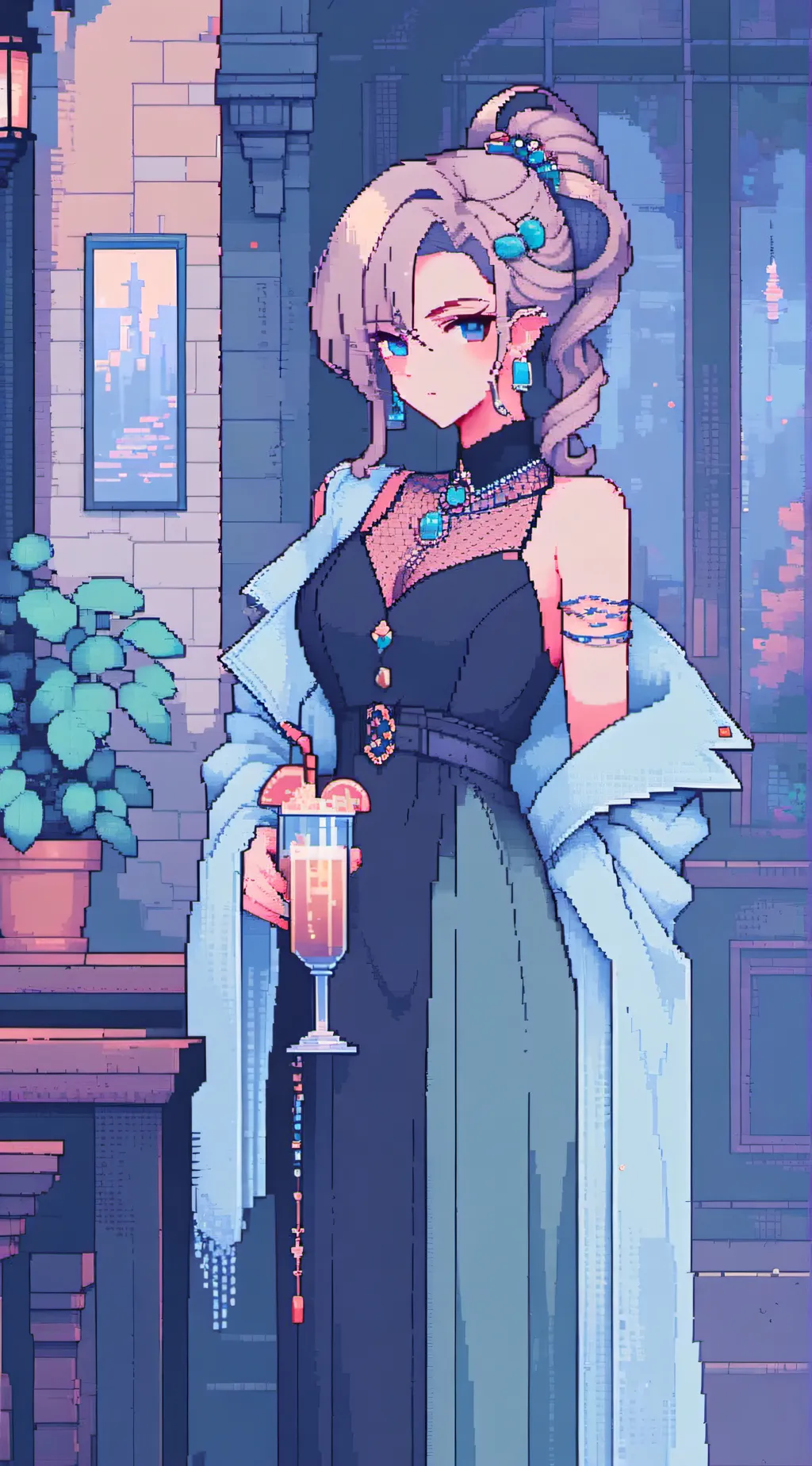 ai character: HH background