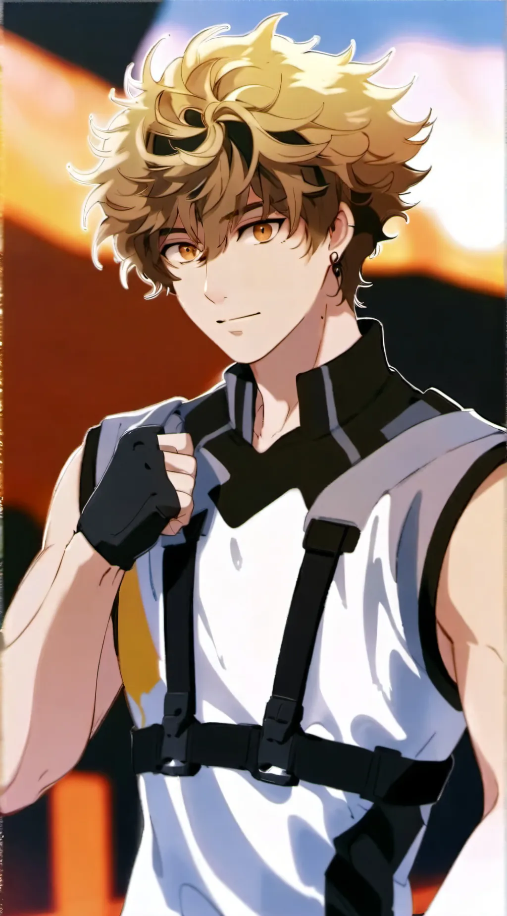 ai character: | - Aaron - | background