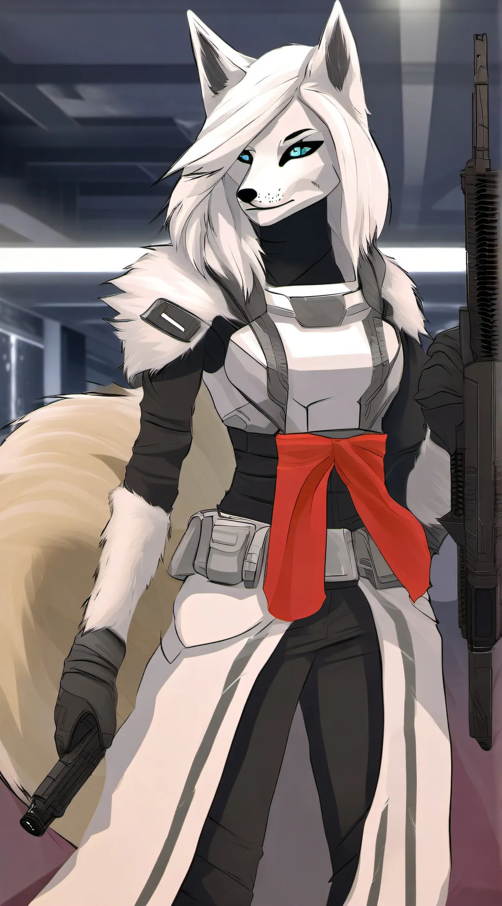 ai character: Diamond Fox background