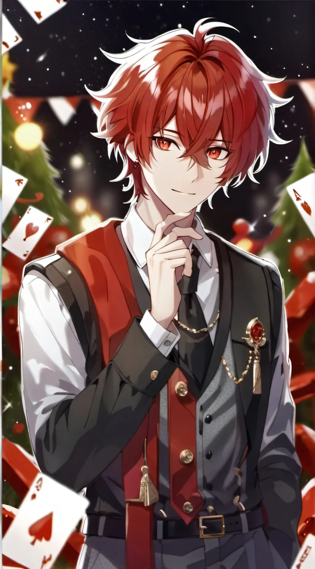 ai character: anger background