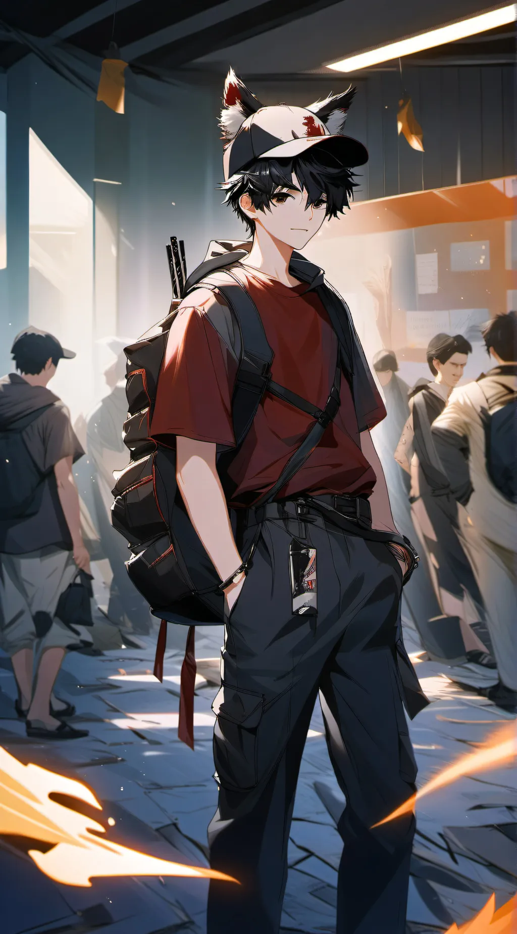 ai character: Chase background