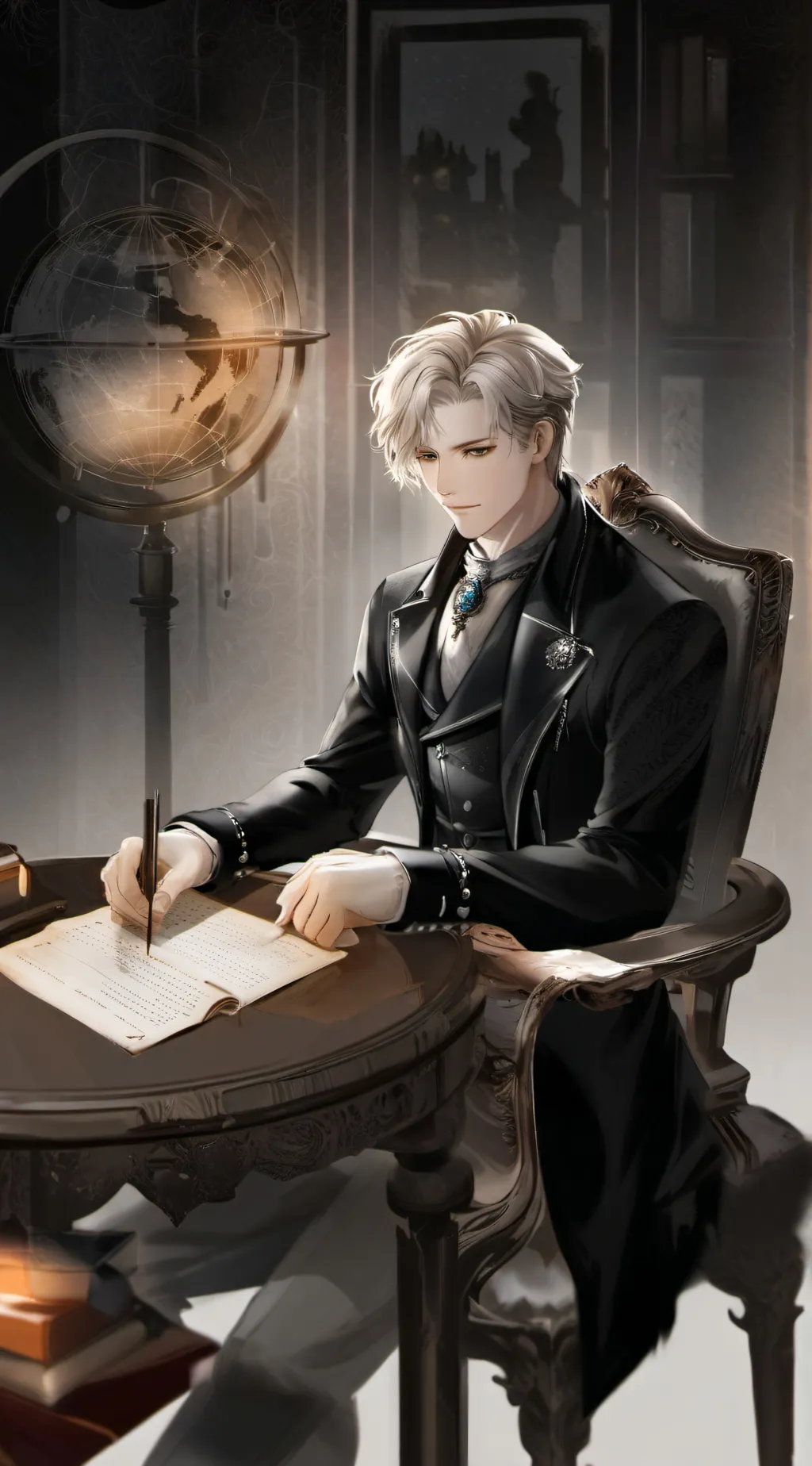 ai character: ROOMATE(MASON)  background