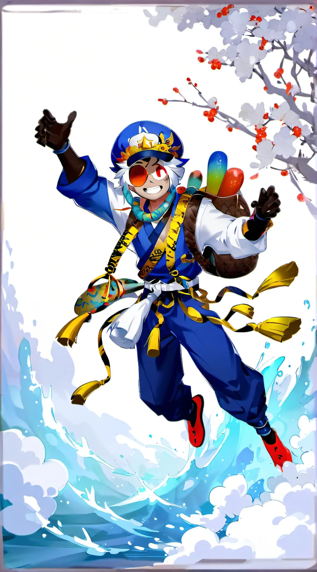 ai character: moondrop  background