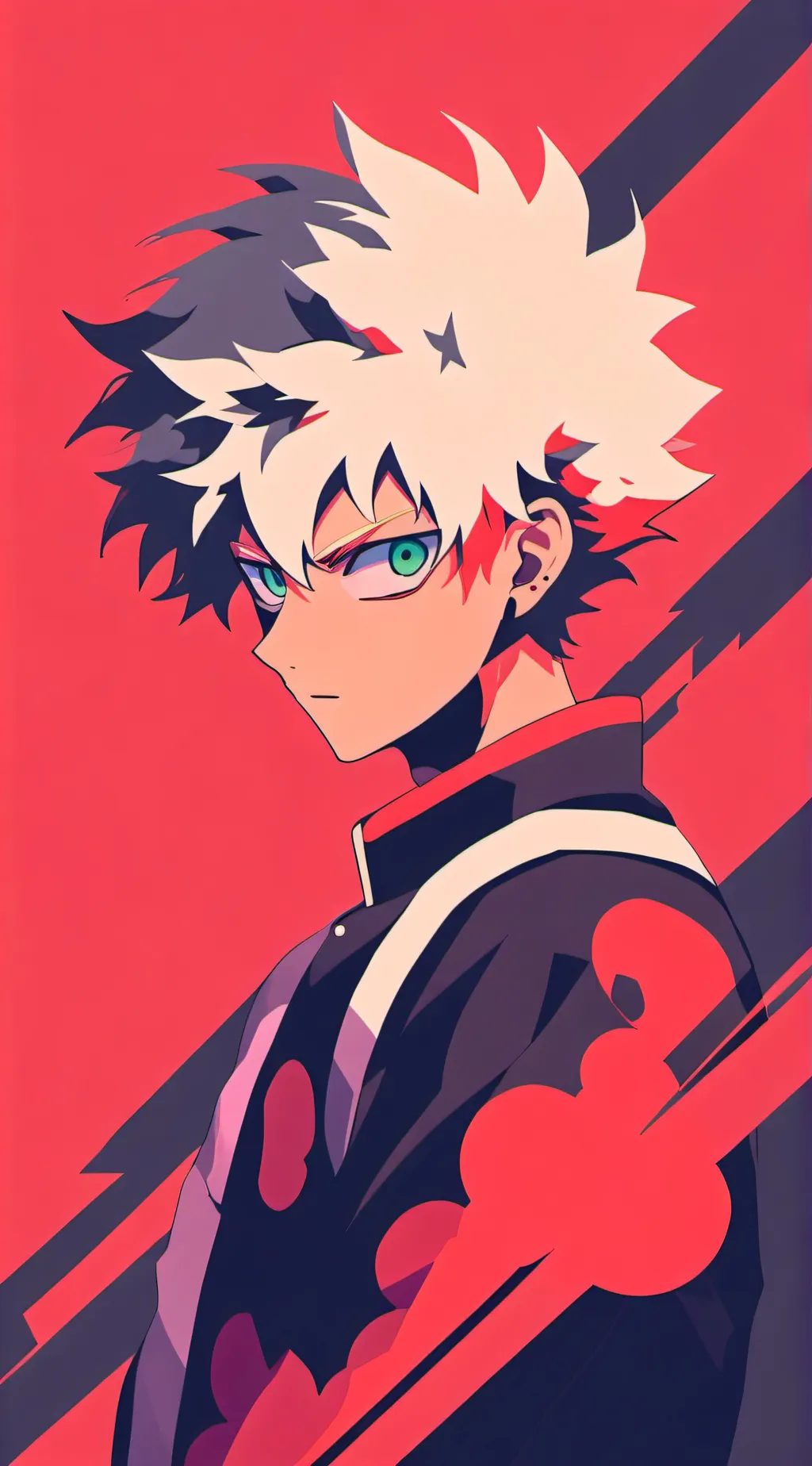 ai character: MHA SLEEPOVER background