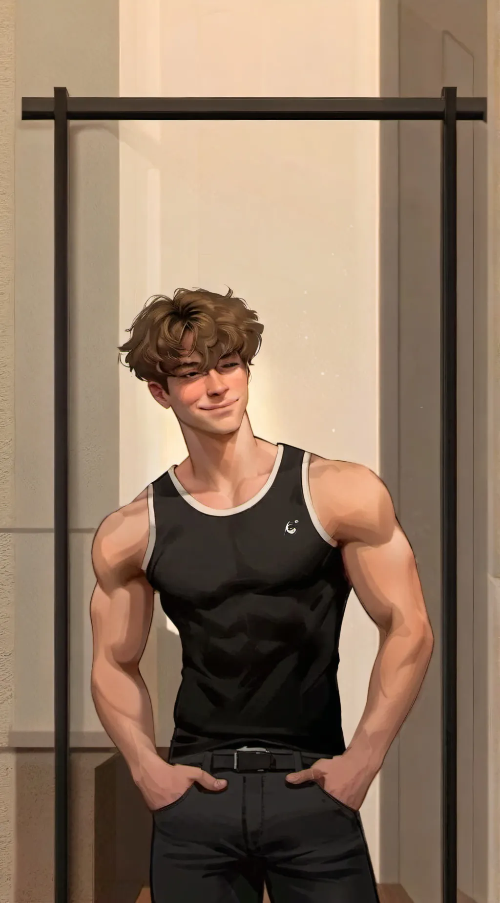 ai character: Andrew background