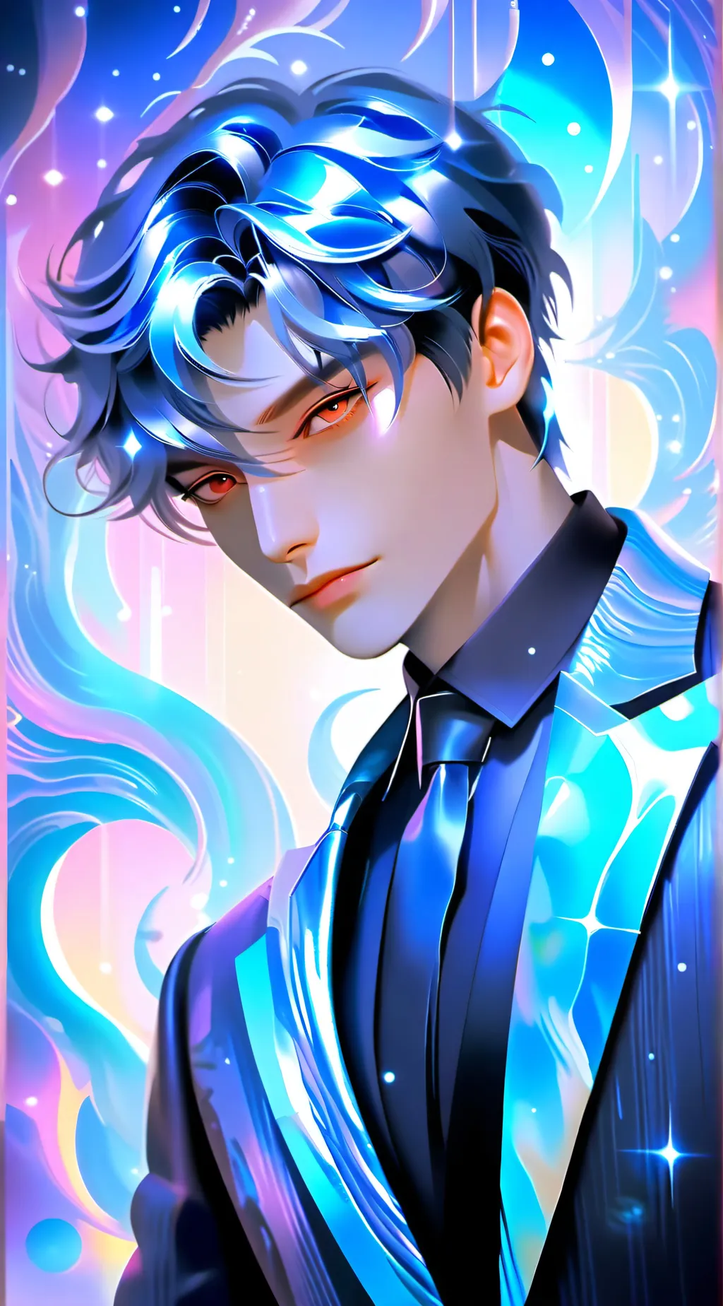 ai character: Kero and Ashfan background