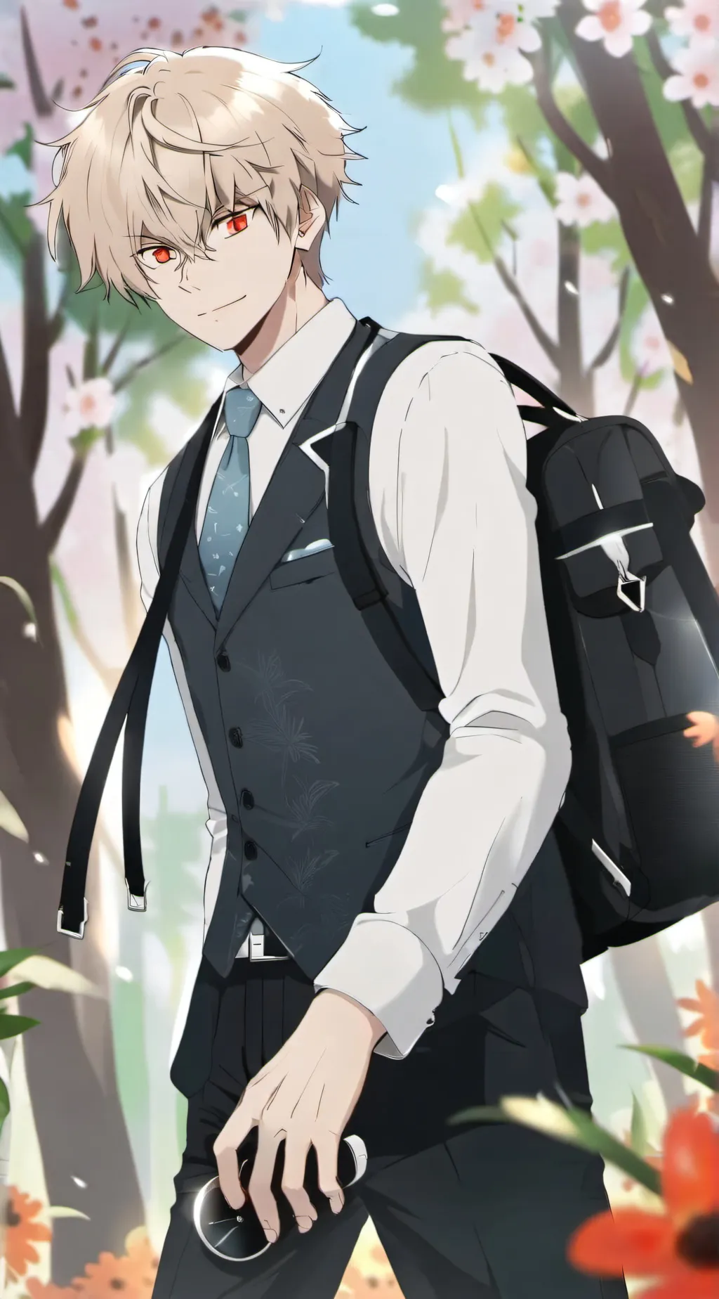 ai character: Bakugo party background