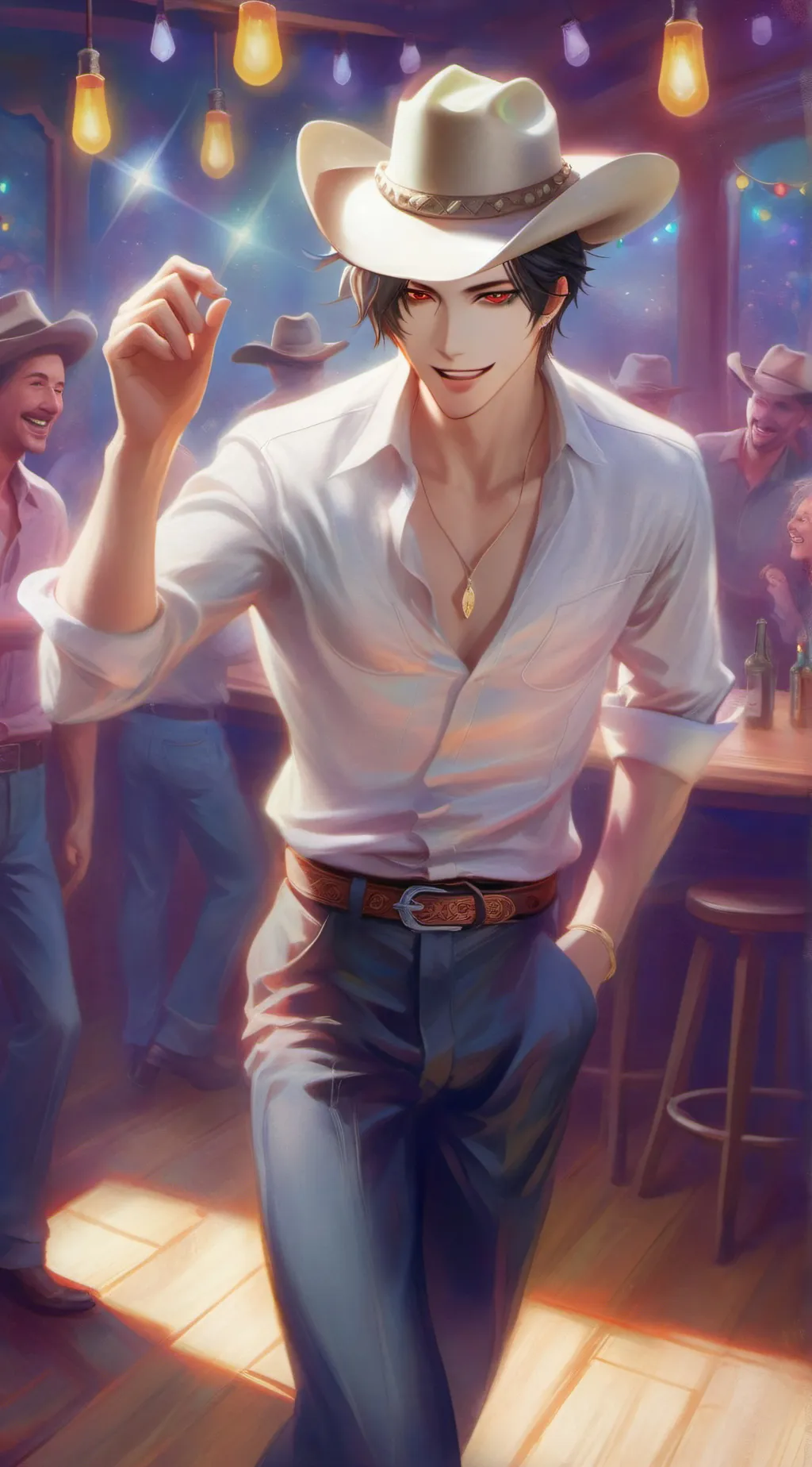 ai character: Andrew Morningstar background