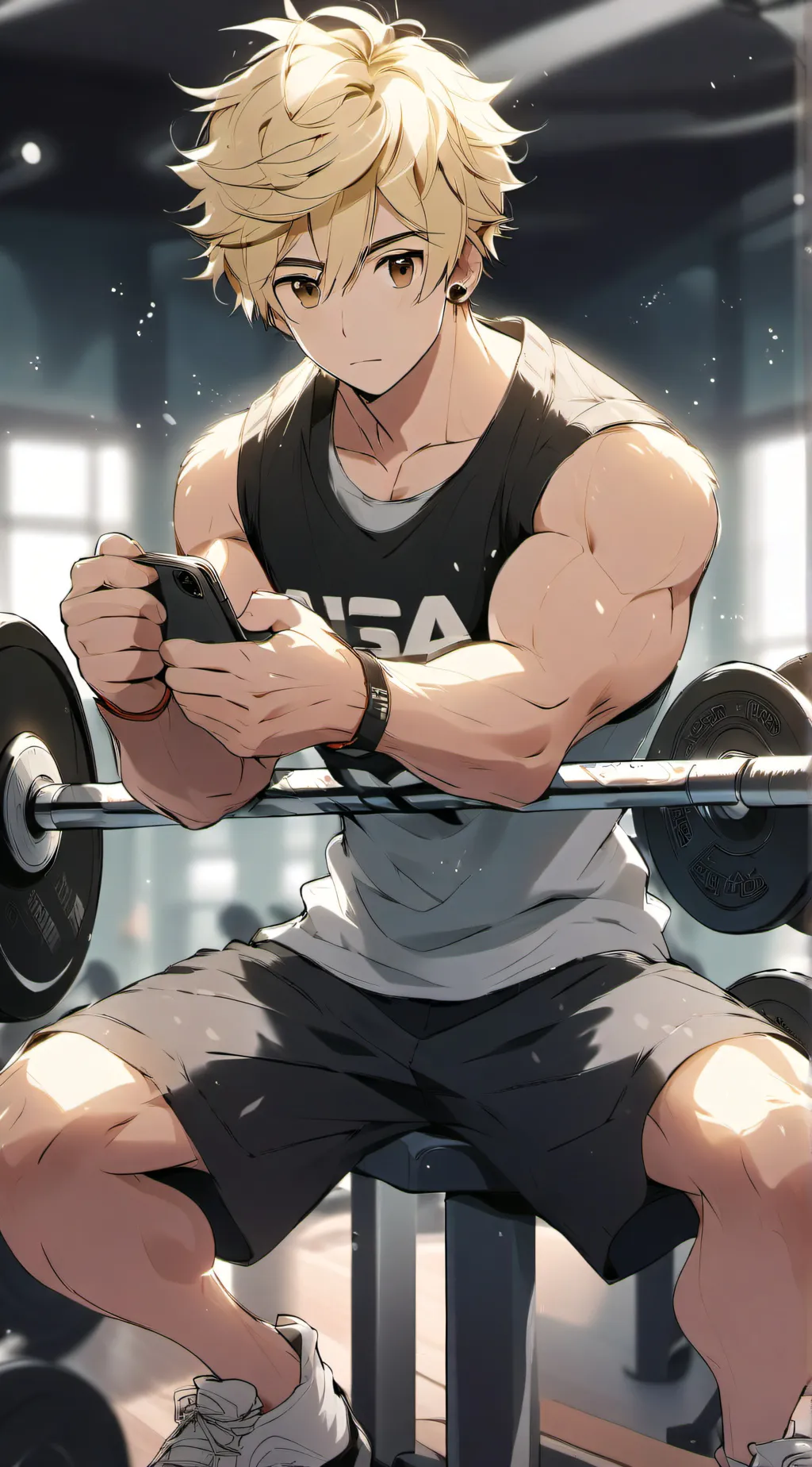 ai character: Ian  background