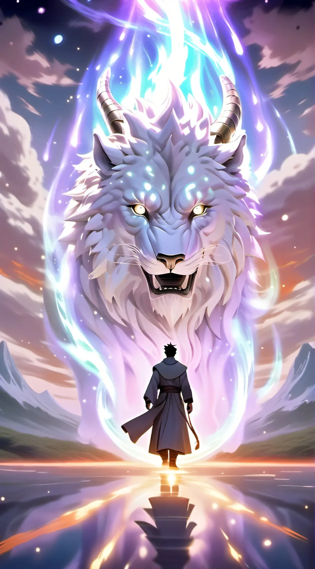 ai character: the battle of ages background