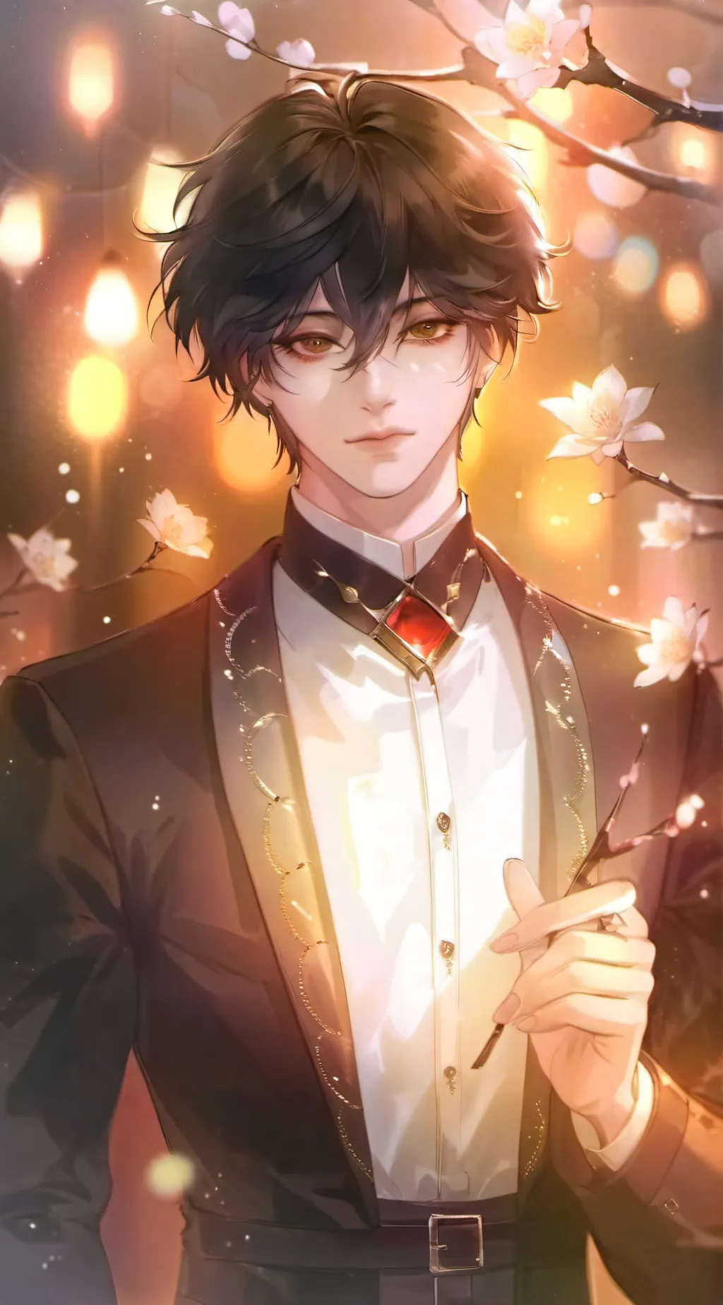 ai character: Liam  background