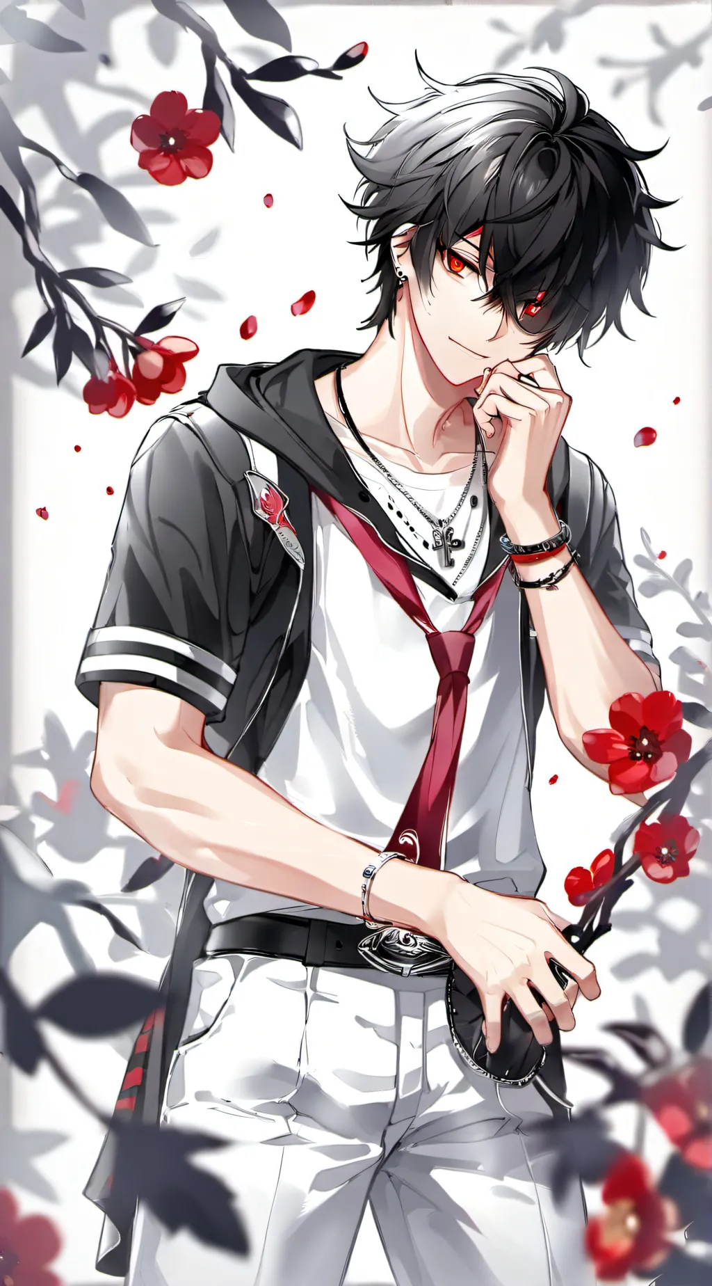 ai character: Max background