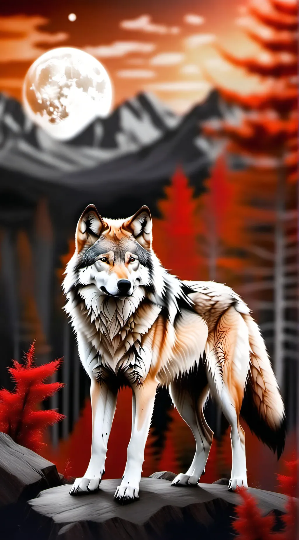 ai character: alastor radioapple background