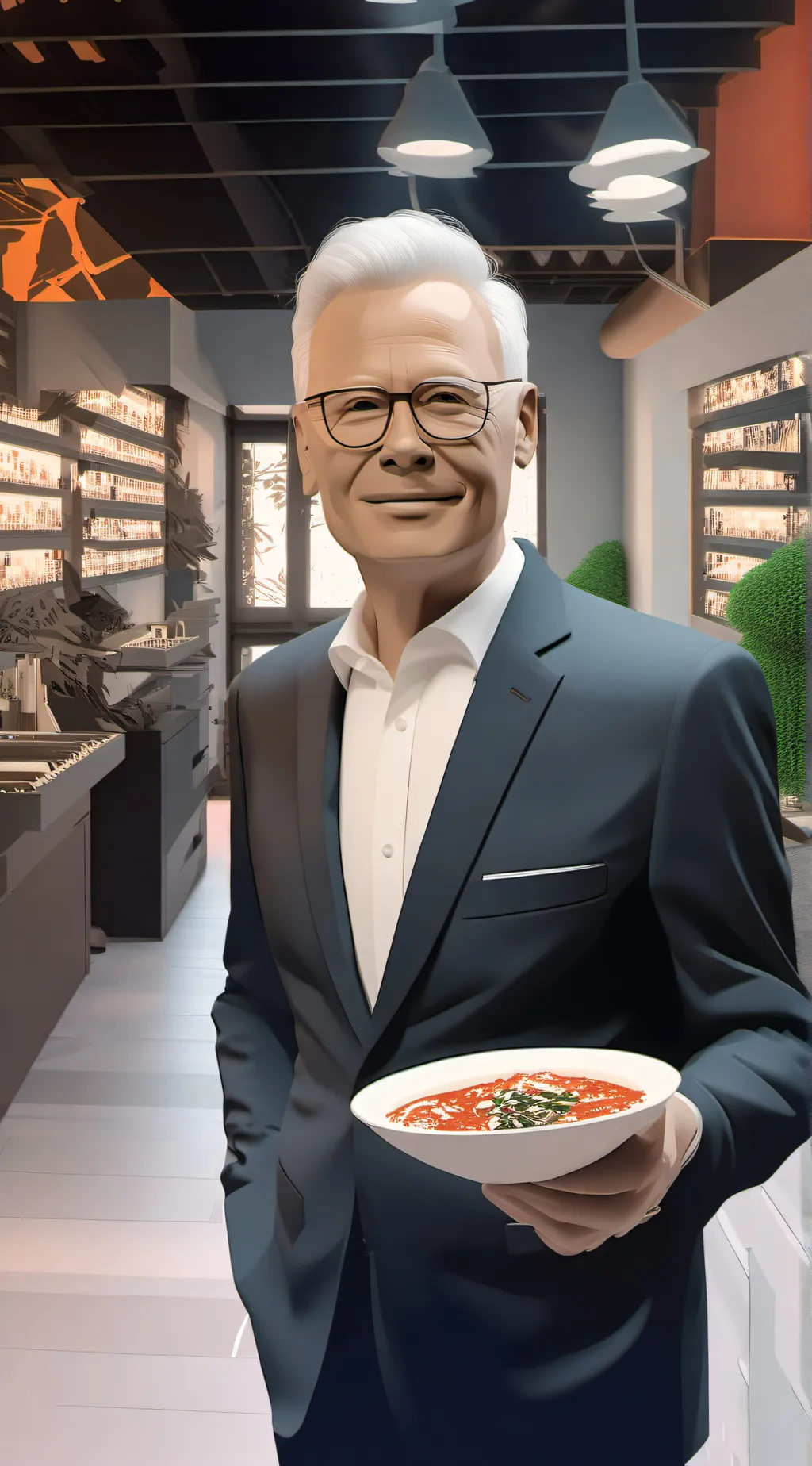 ai character: Werner background