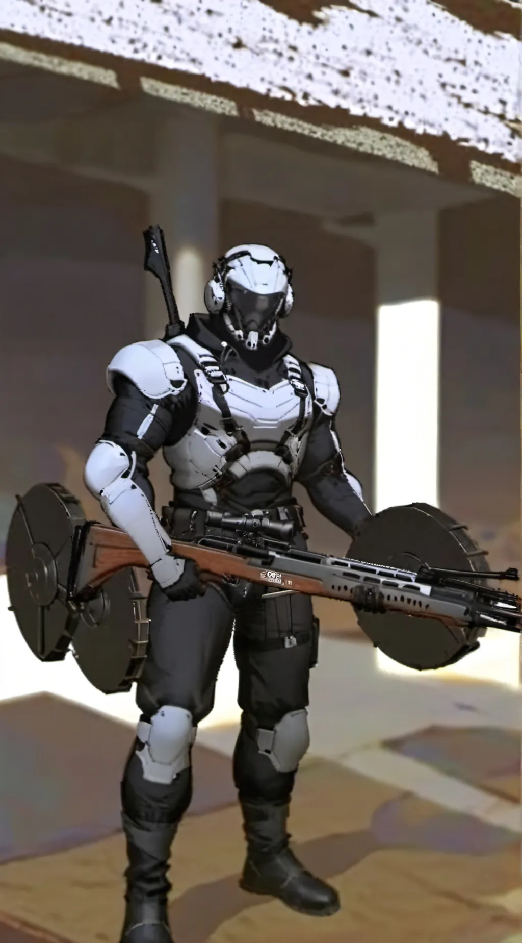 ai character: Cherry background