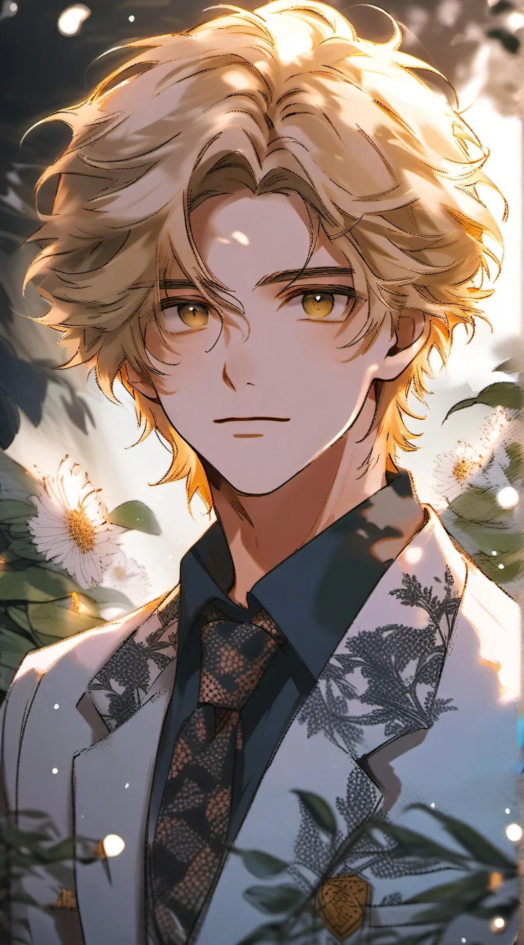 ai character: Leon background