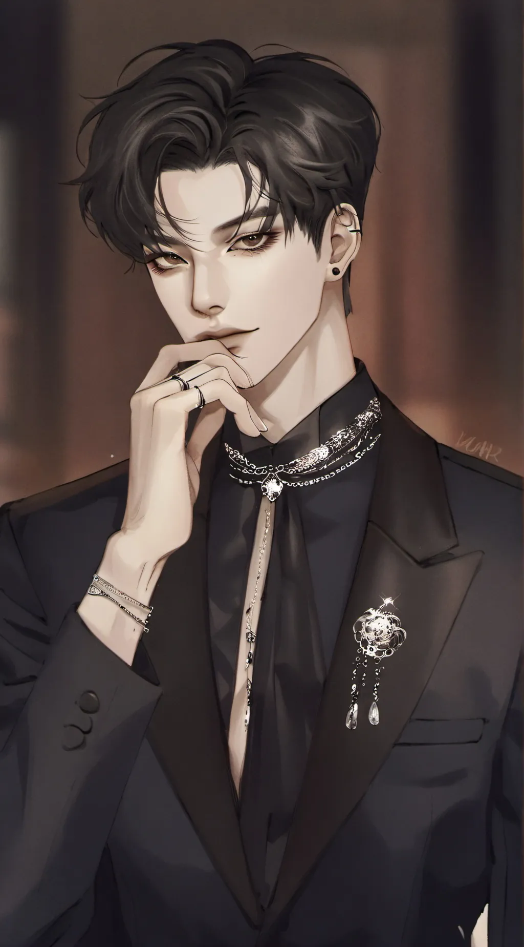 ai character: ☾⚊KAI⚊☽ background