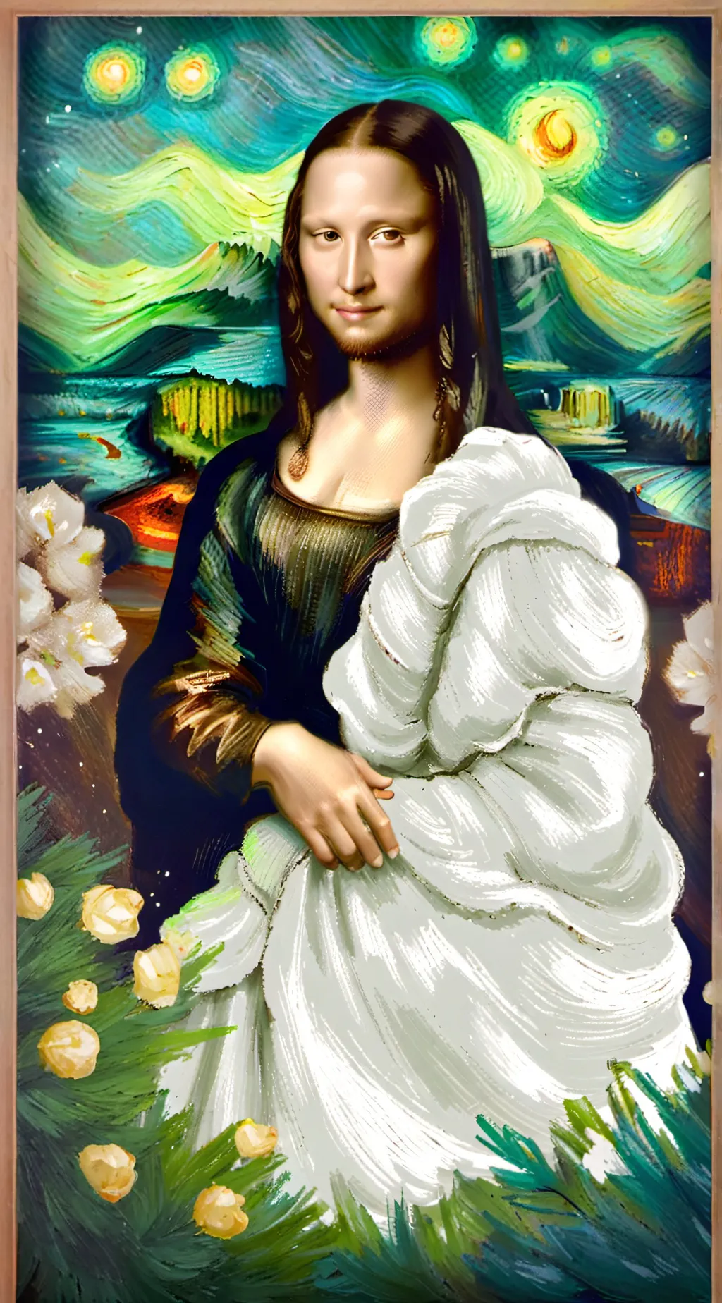 ai character: Jona Lisa background