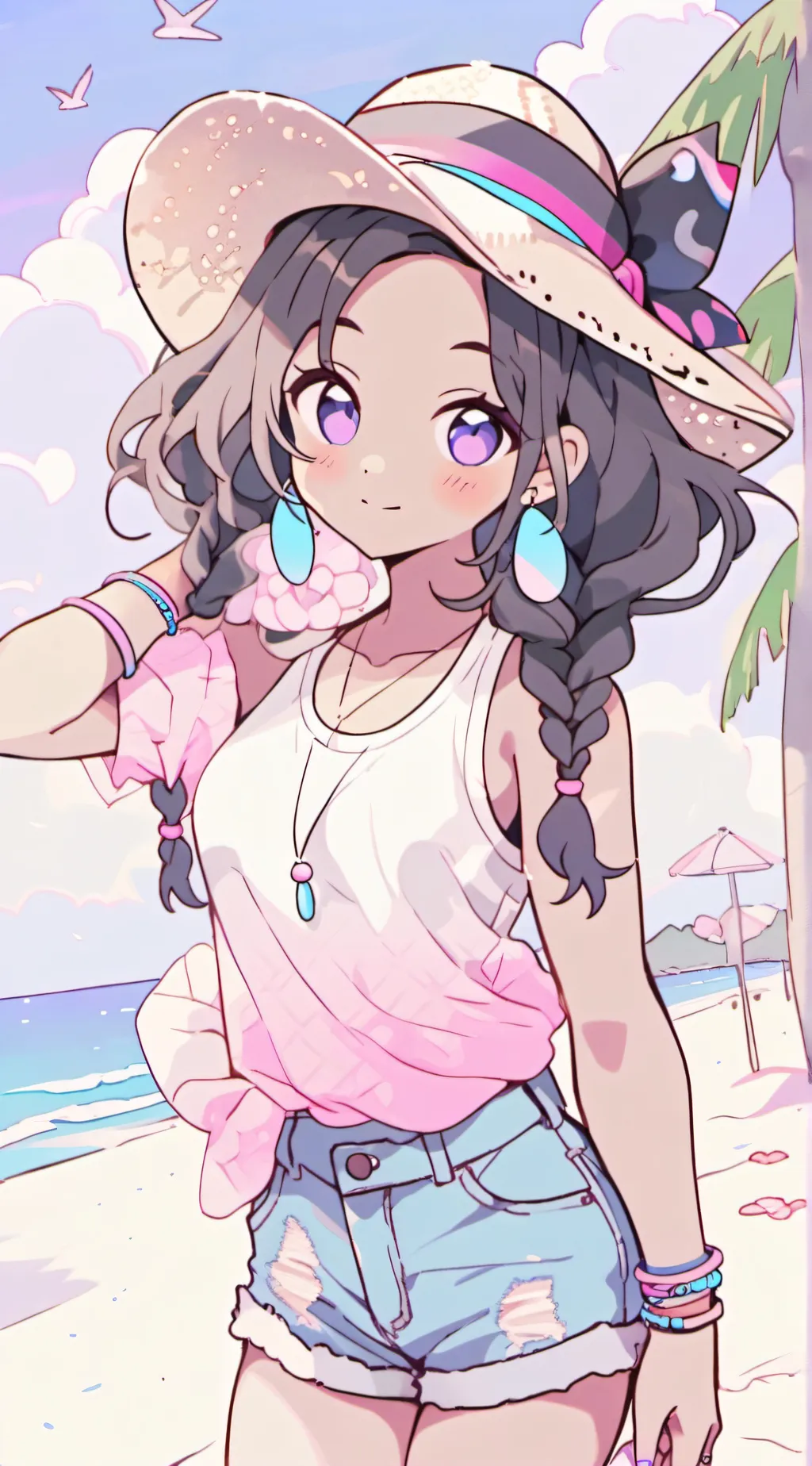 ai character: Zora background