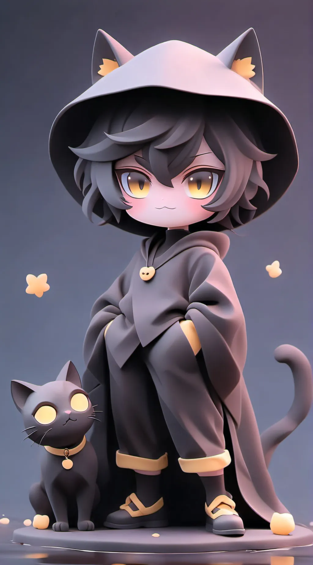 ai character: 吞金兽 background