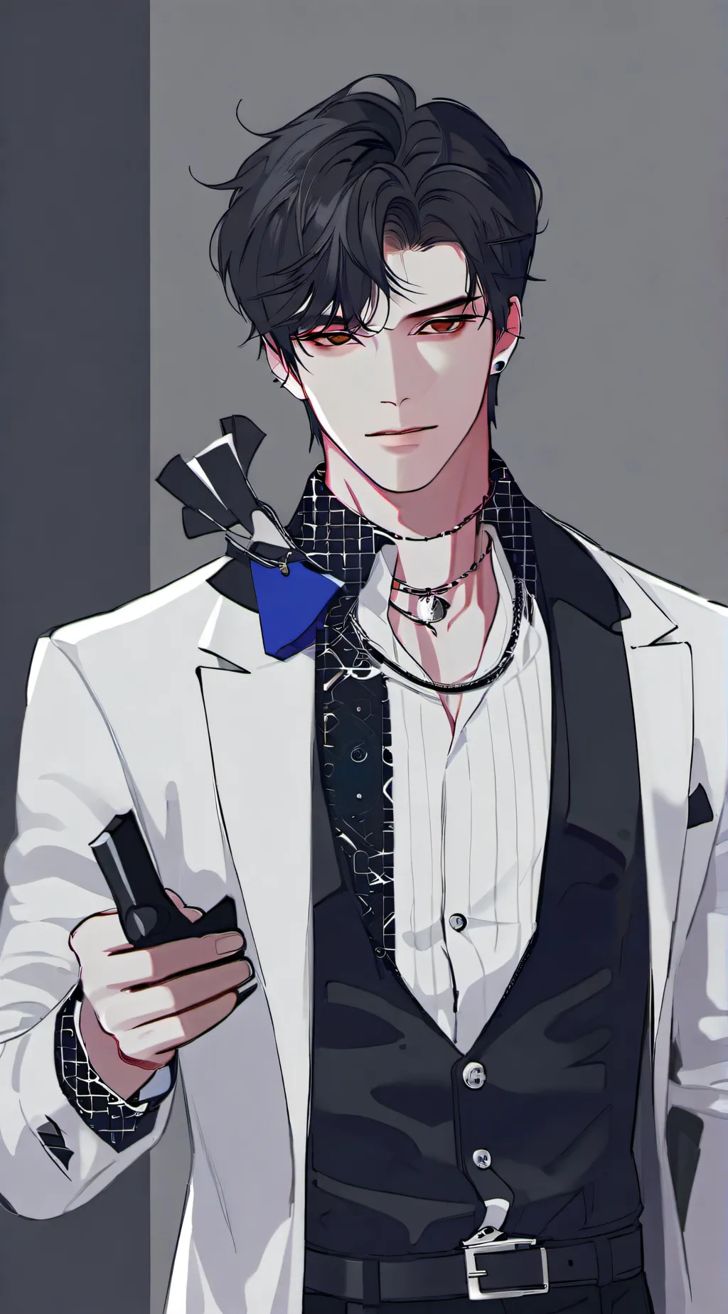 ai character: LEO ALESSIO background