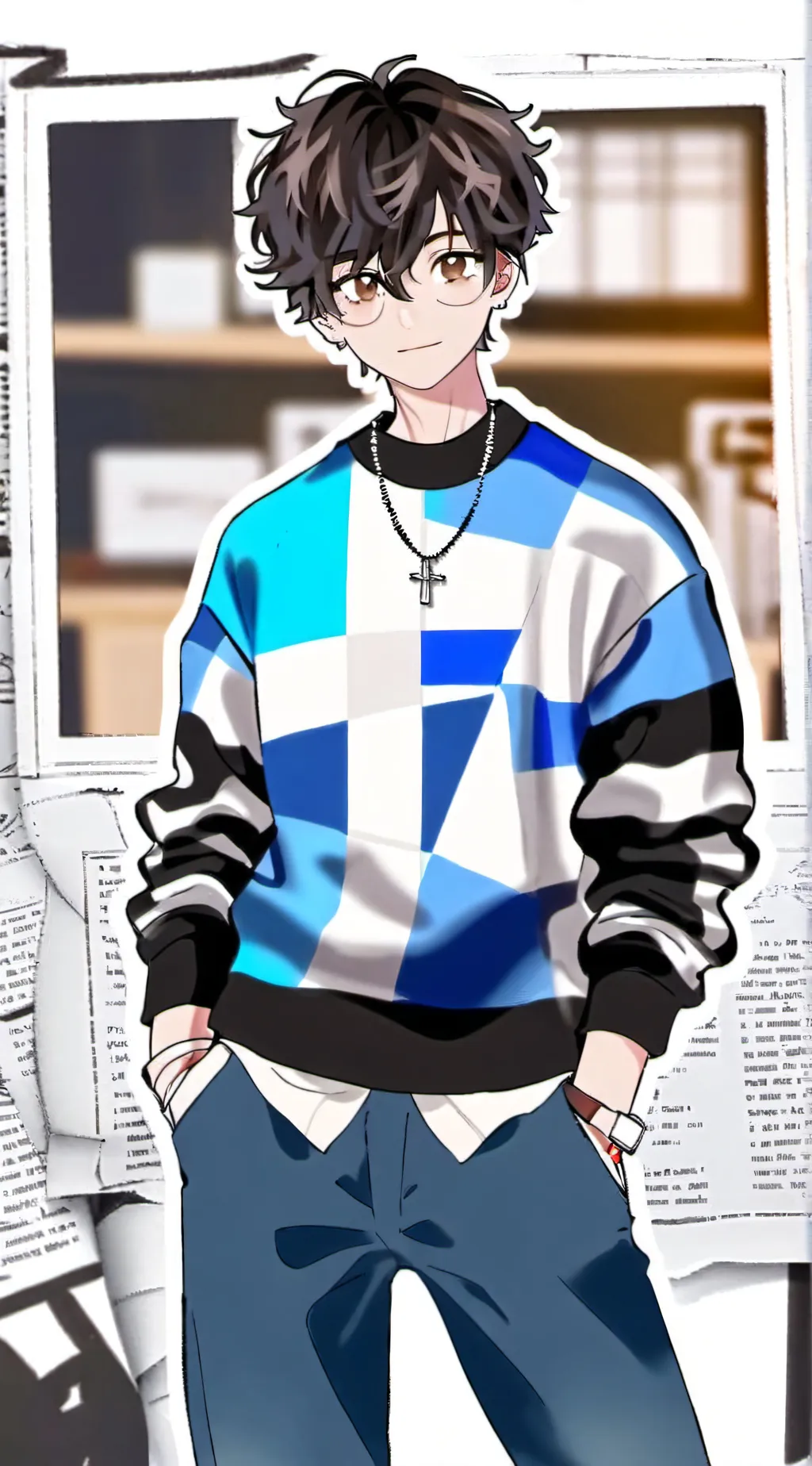 ai character: matthew sieverin  background