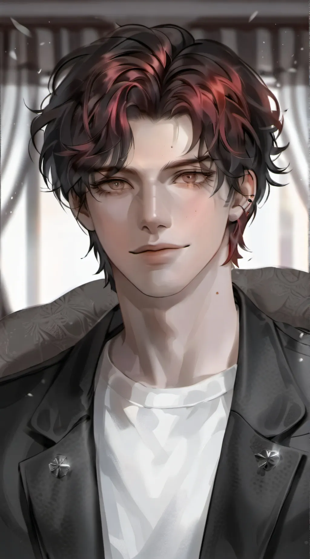 ai character: Dustin background