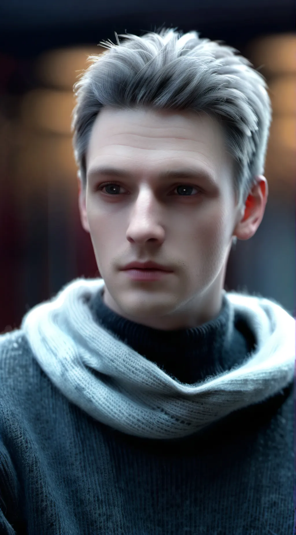 ai character: me AK Carlo  background