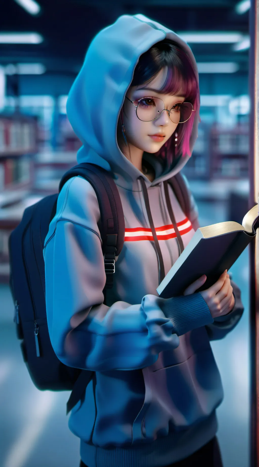 ai character: Zoe background